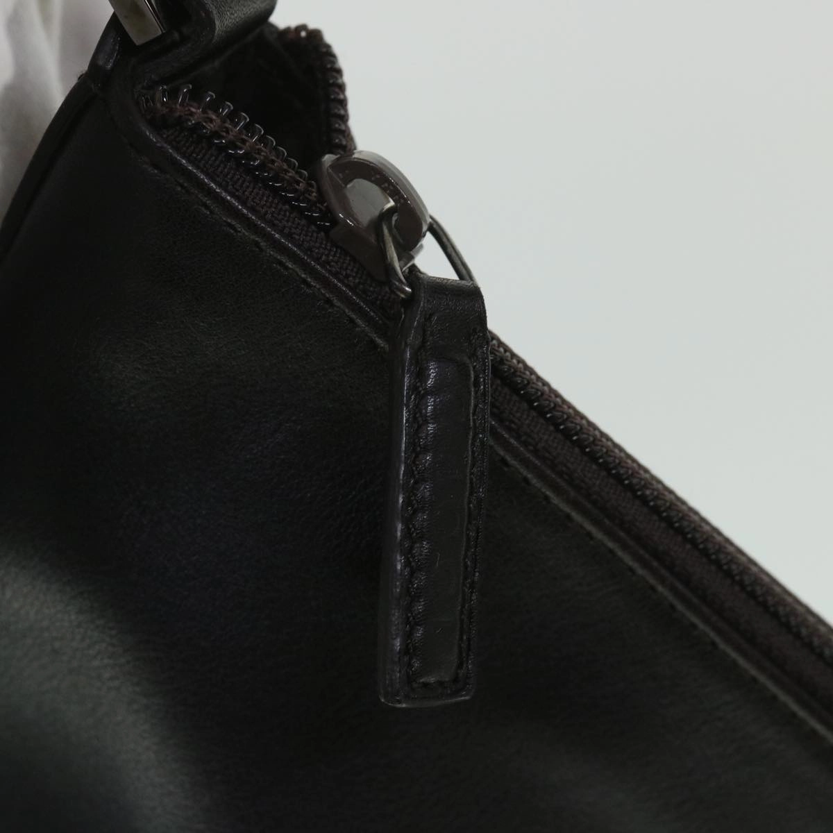 GUCCI Shoulder Bag Leather Black 001 1206  ar10523