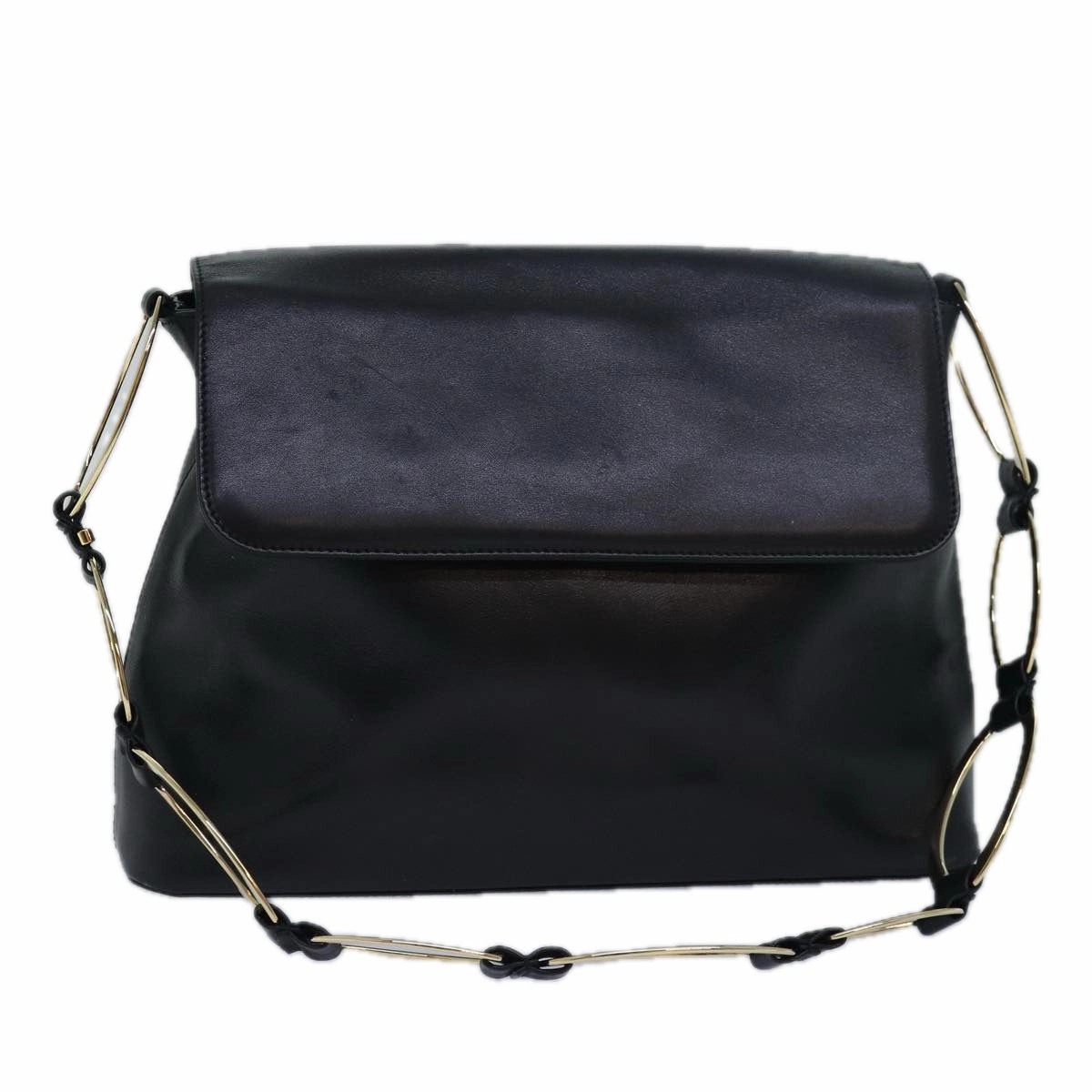 GUCCI Shoulder Bag Leather Black 001 3444 1804  bs15454