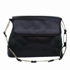 GUCCI Shoulder Bag Leather Black 001 3444 1804  bs15454