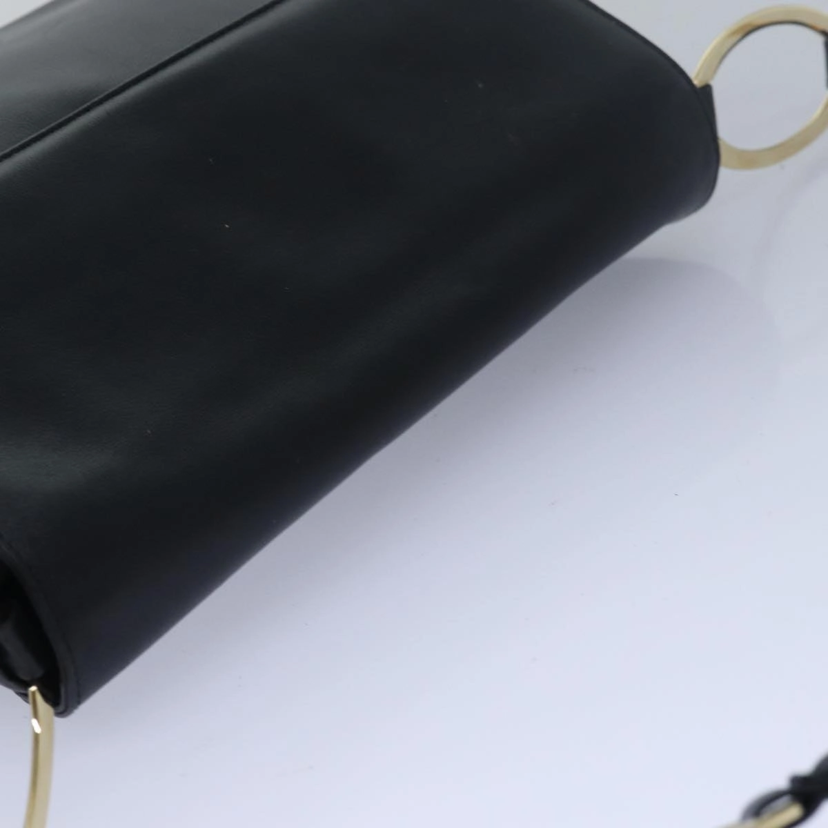 GUCCI Shoulder Bag Leather Black 001 3444 1804  bs15454