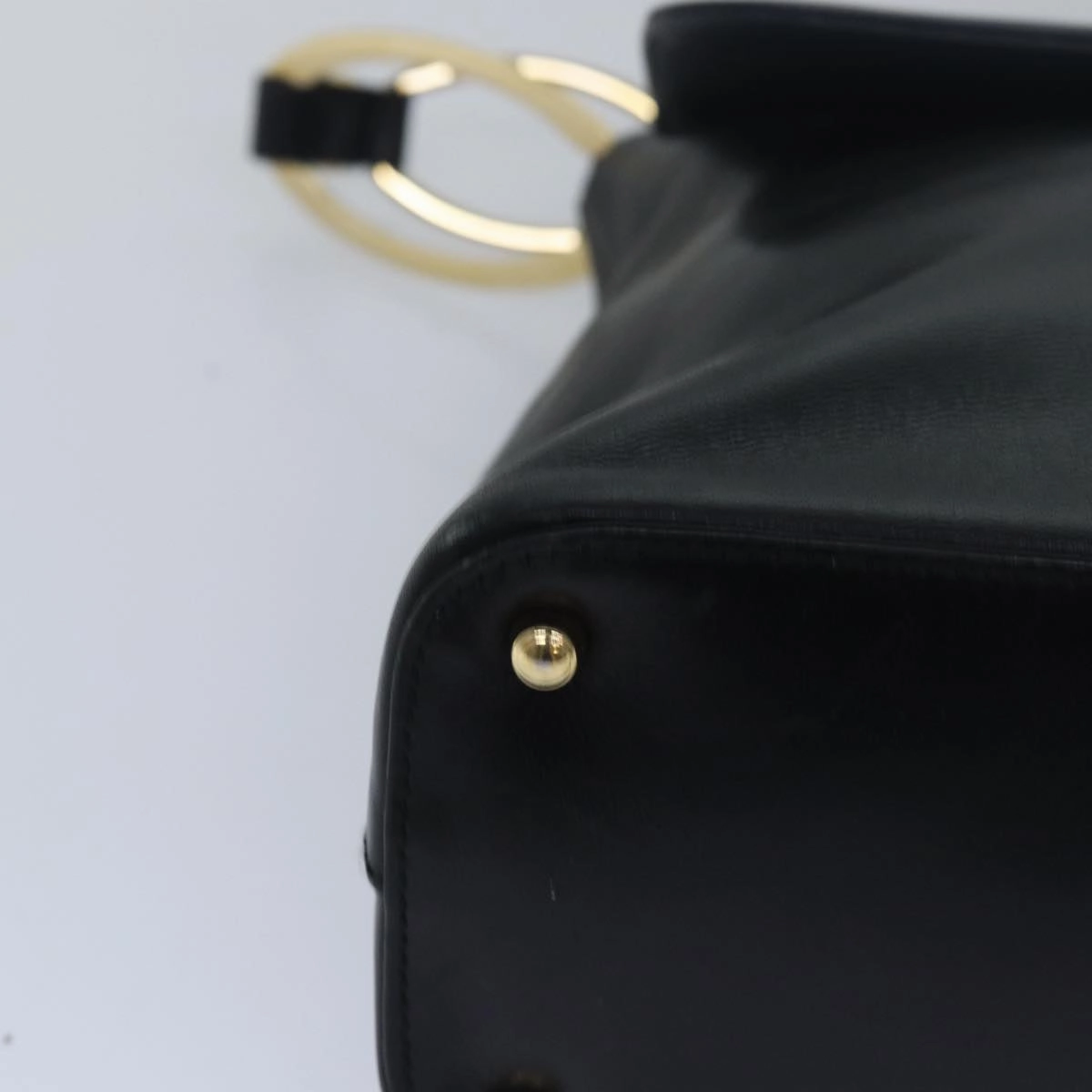 GUCCI Shoulder Bag Leather Black 001 3444 1804  bs15454