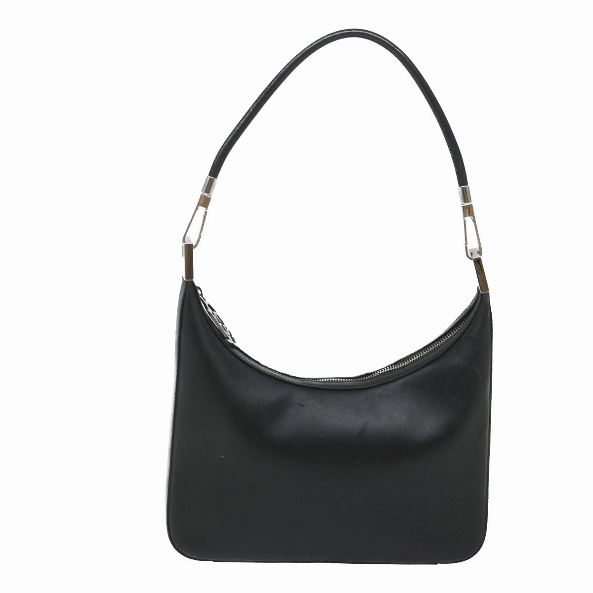 GUCCI Shoulder Bag Leather Black 001 3812  am5115