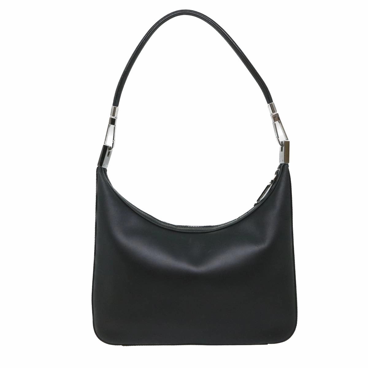 GUCCI Shoulder Bag Leather Black 001 3812  am5115