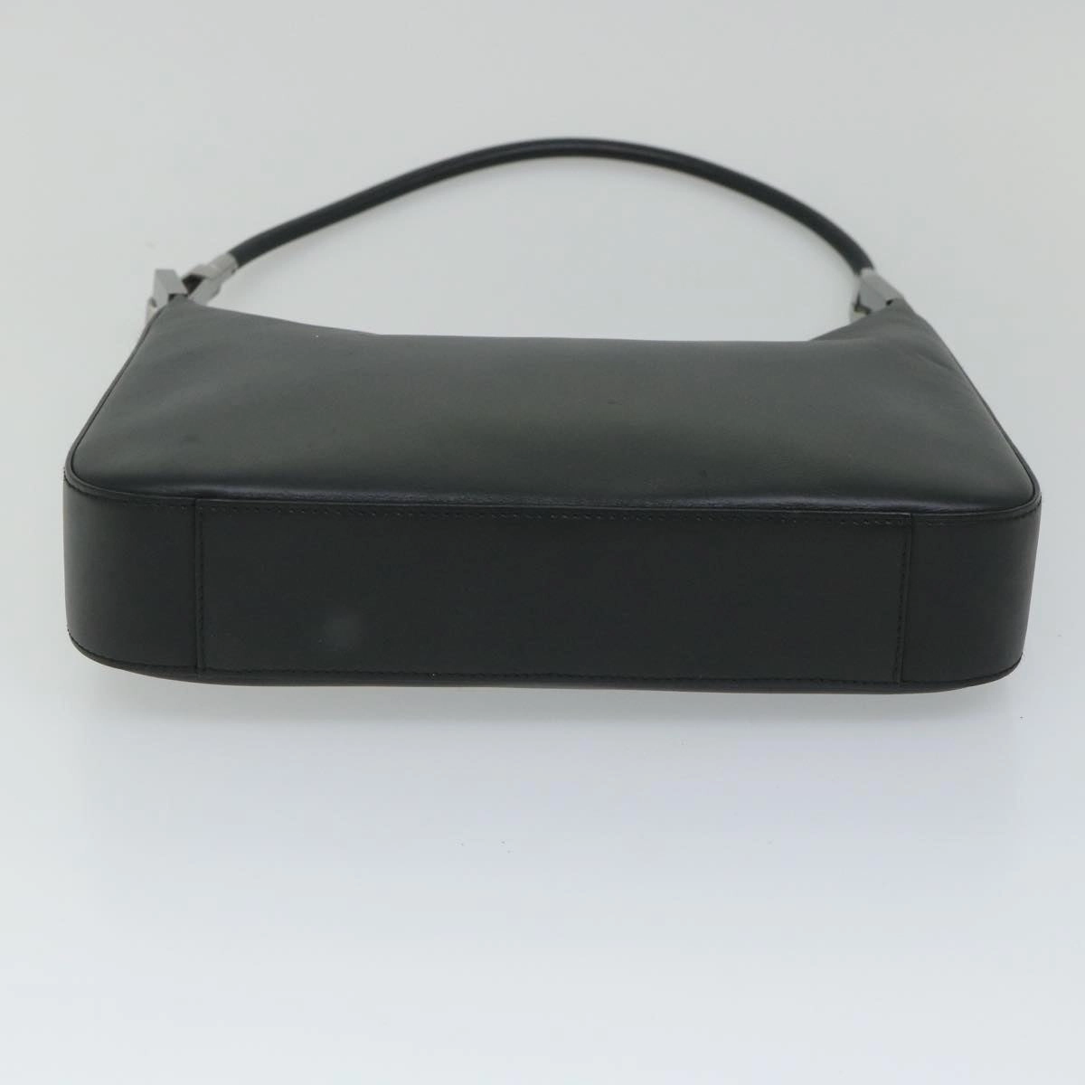 GUCCI Shoulder Bag Leather Black 001 3812  am5115