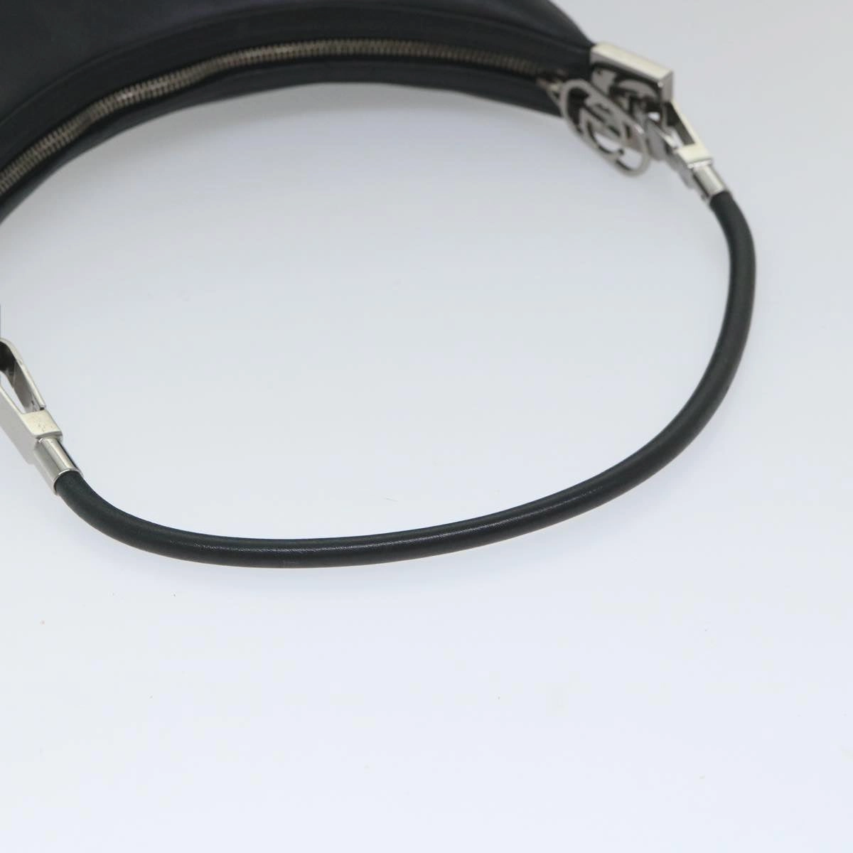 GUCCI Shoulder Bag Leather Black 001 3812  am5115