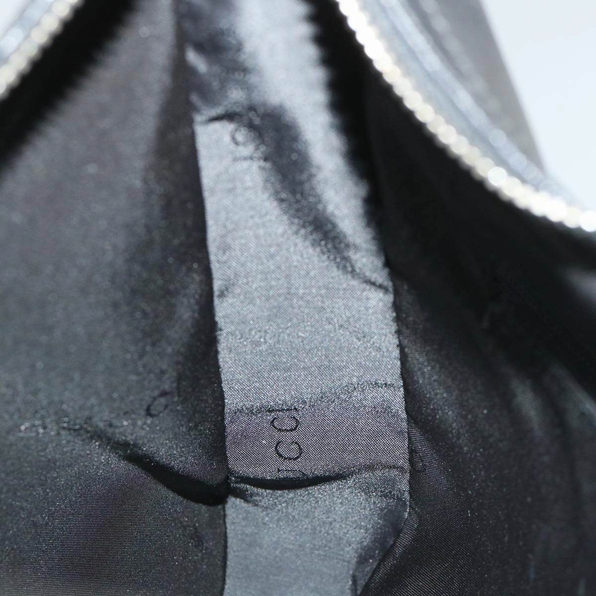 GUCCI Shoulder Bag Leather Black 001 3812  am5115