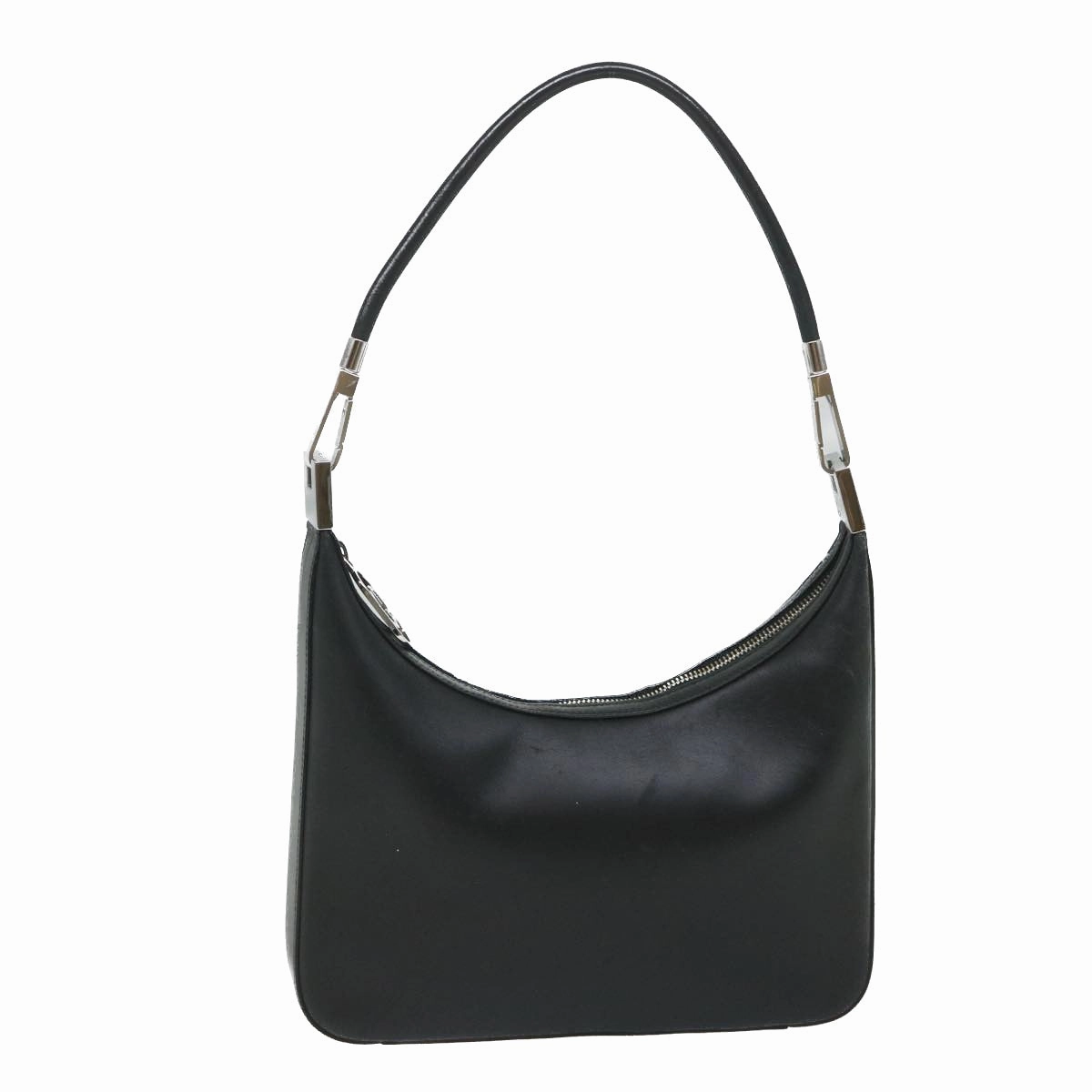 GUCCI Shoulder Bag Leather Black 001 3812  am5115
