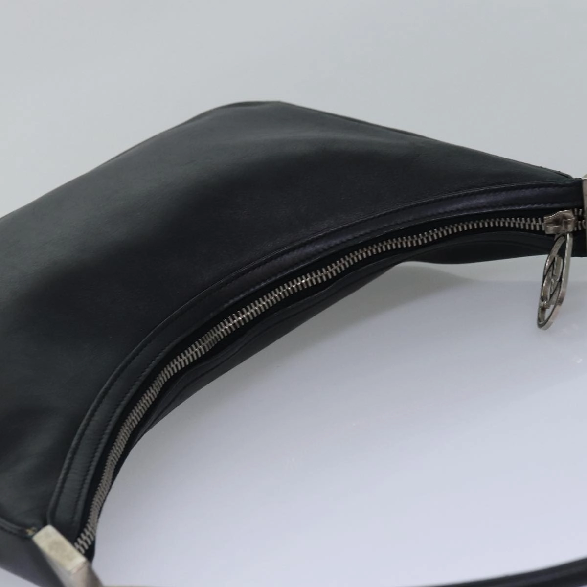 GUCCI Shoulder Bag Leather Black 001 3812  bs15261