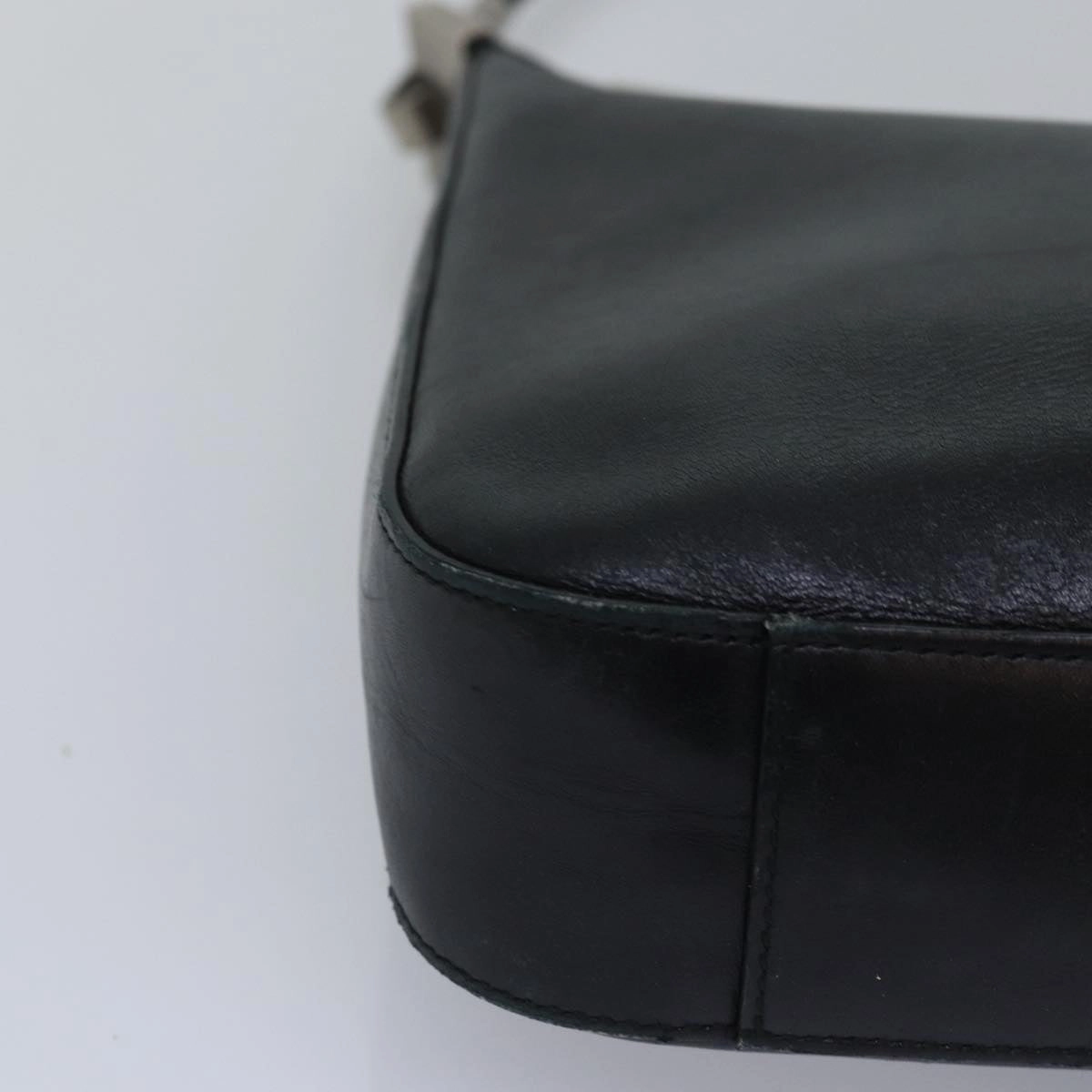 GUCCI Shoulder Bag Leather Black 001 3812  bs15261