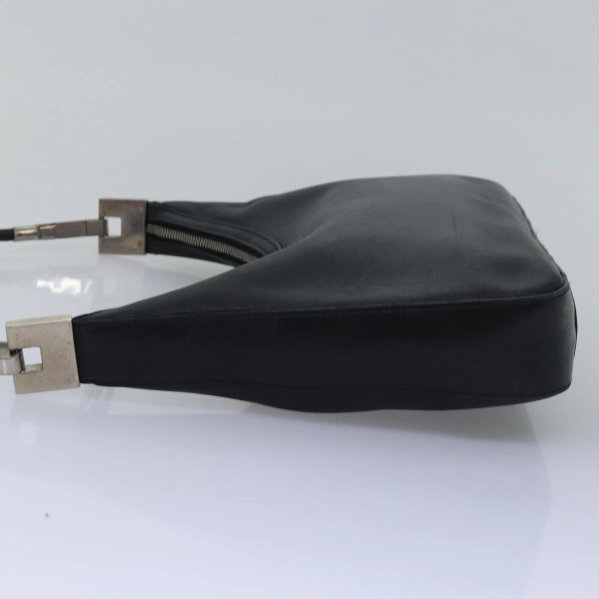 GUCCI Shoulder Bag Leather Black 001 3812  bs15261