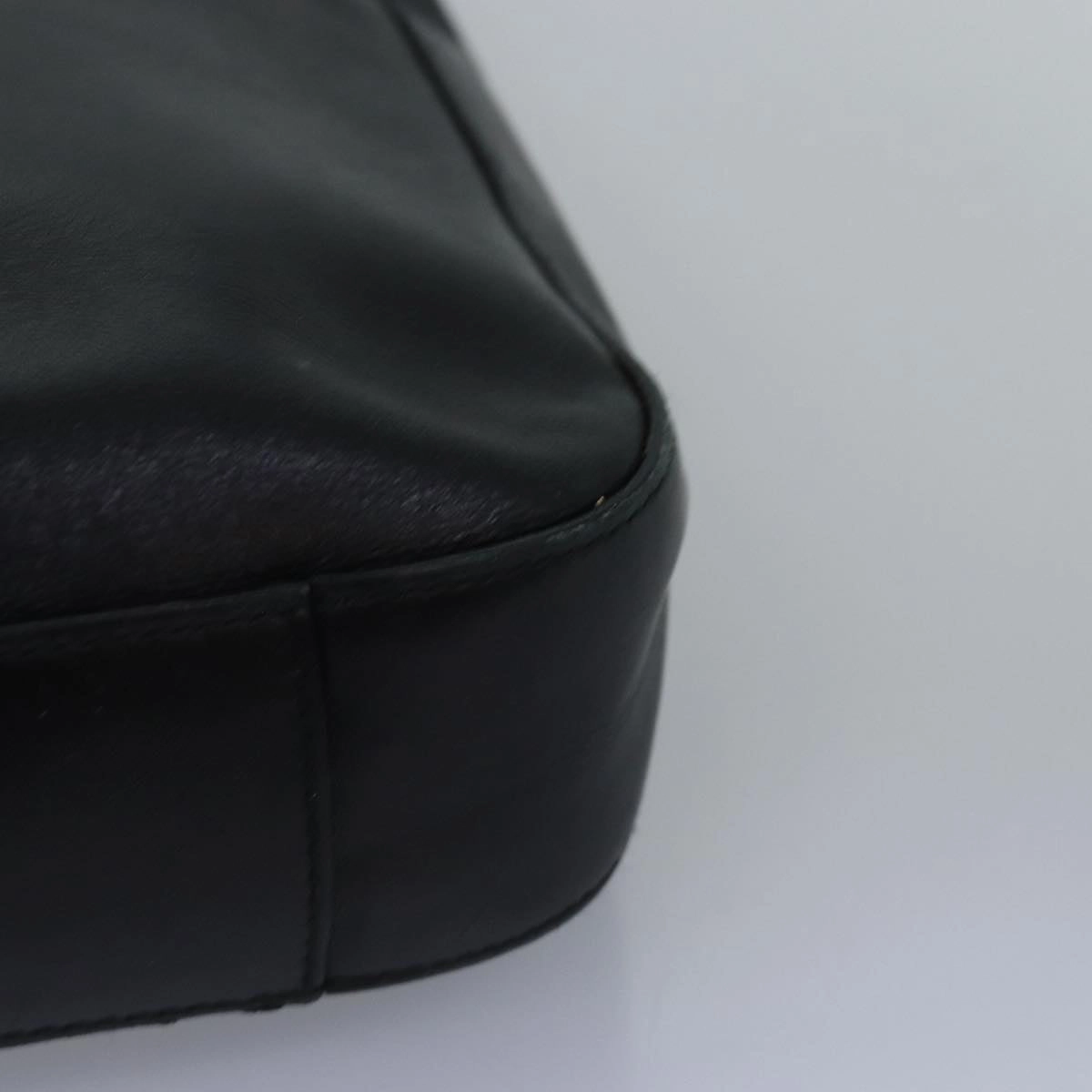 GUCCI Shoulder Bag Leather Black 001 3812  bs15261
