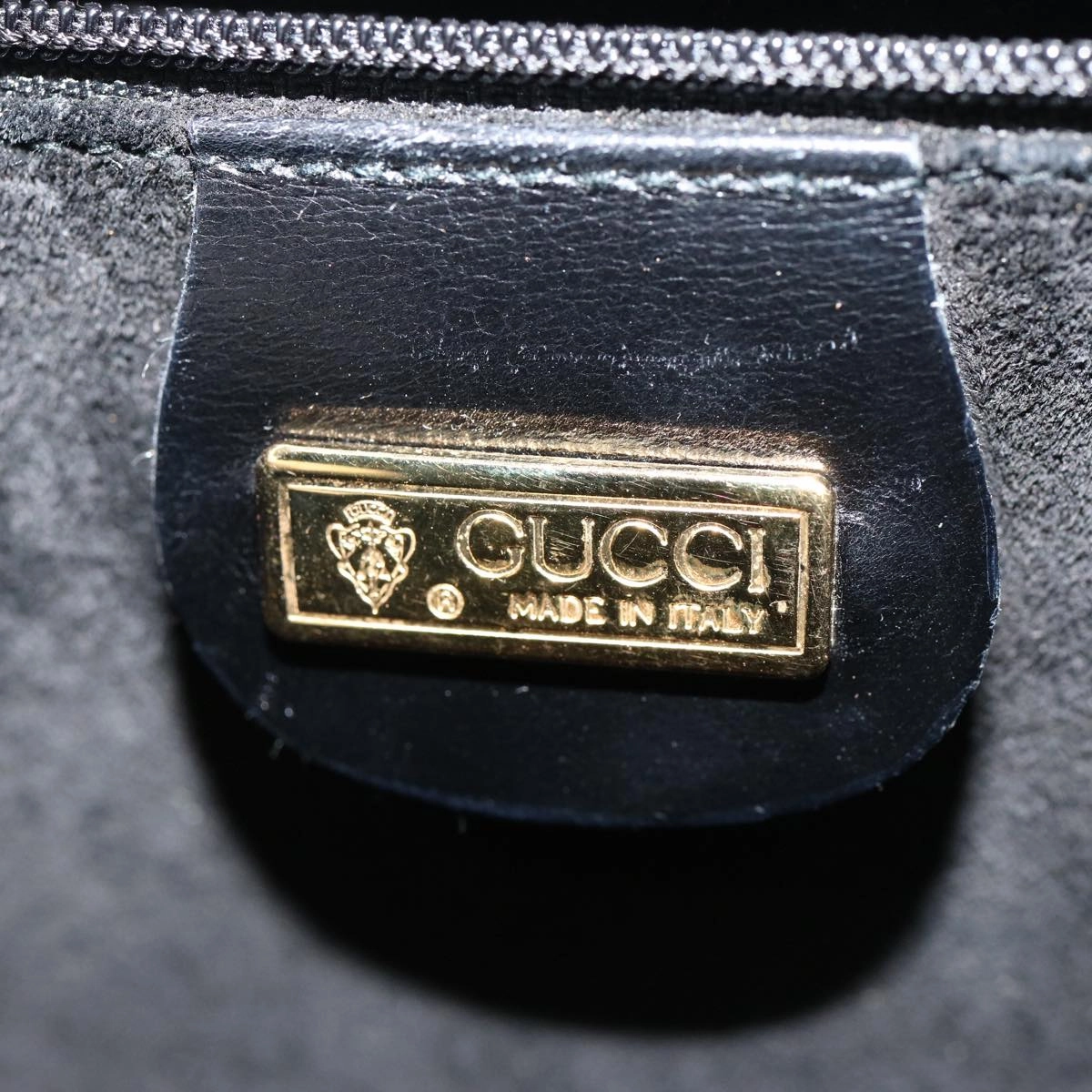 GUCCI Shoulder Bag Leather Black 001 406 0929  ep4190