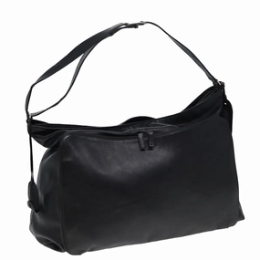GUCCI Shoulder Bag Leather Black  fm3542