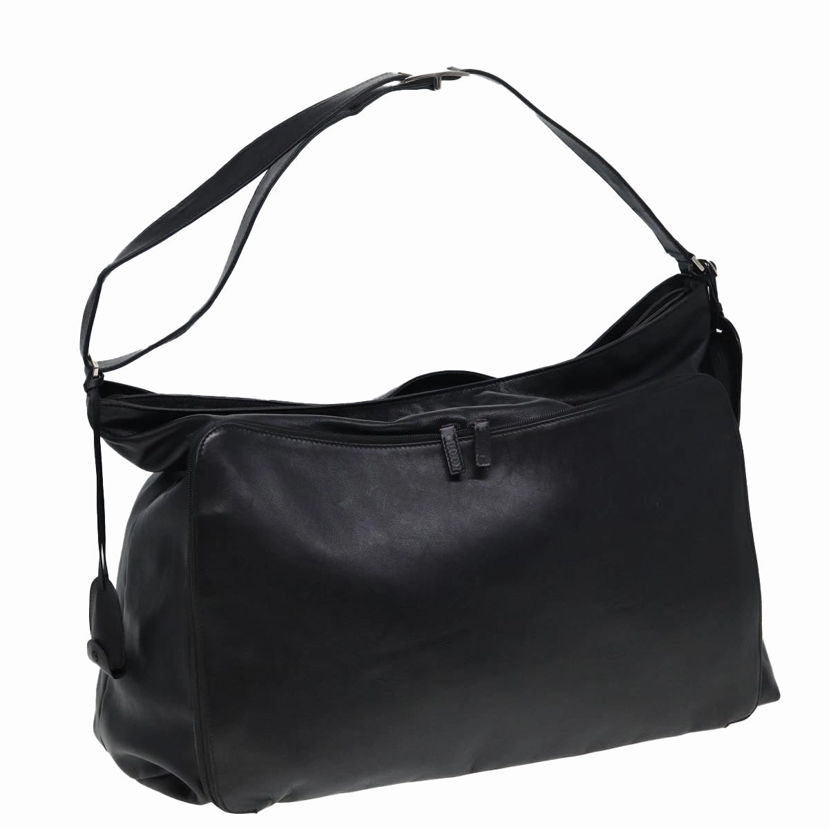 GUCCI Shoulder Bag Leather Black  fm3542