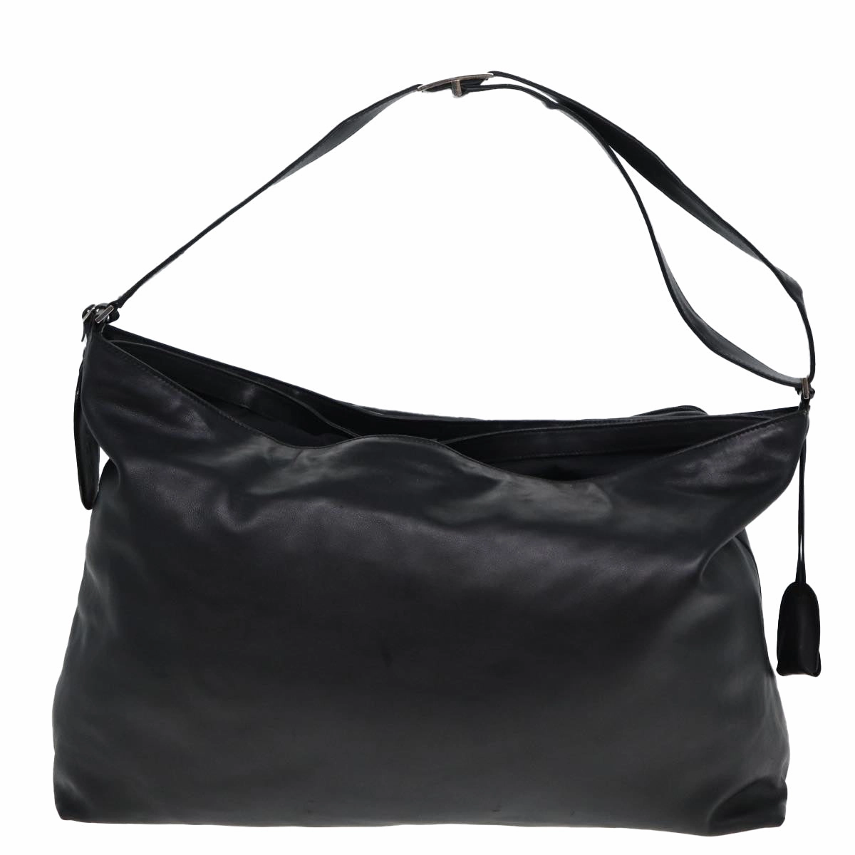 GUCCI Shoulder Bag Leather Black  fm3542
