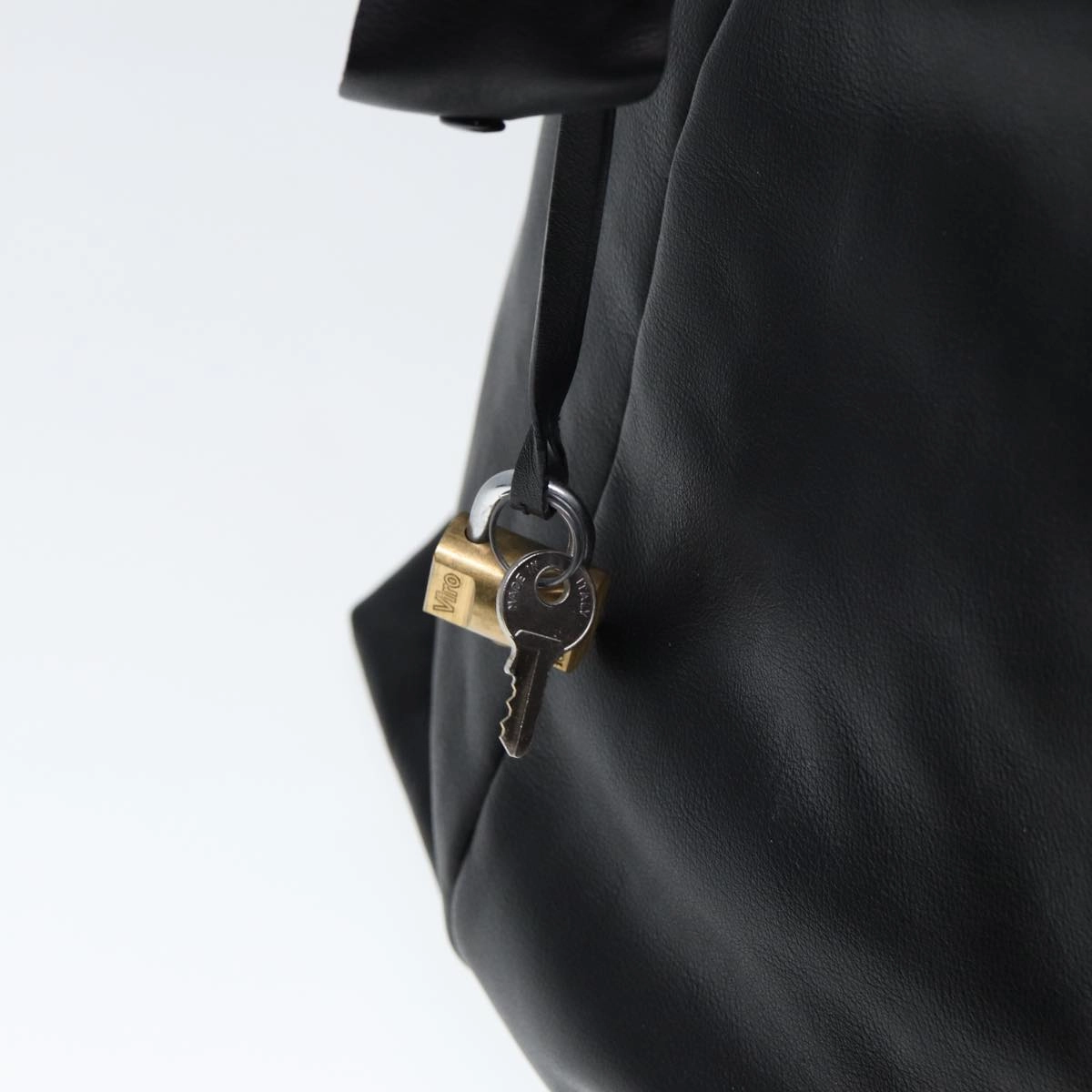 GUCCI Shoulder Bag Leather Black  fm3542