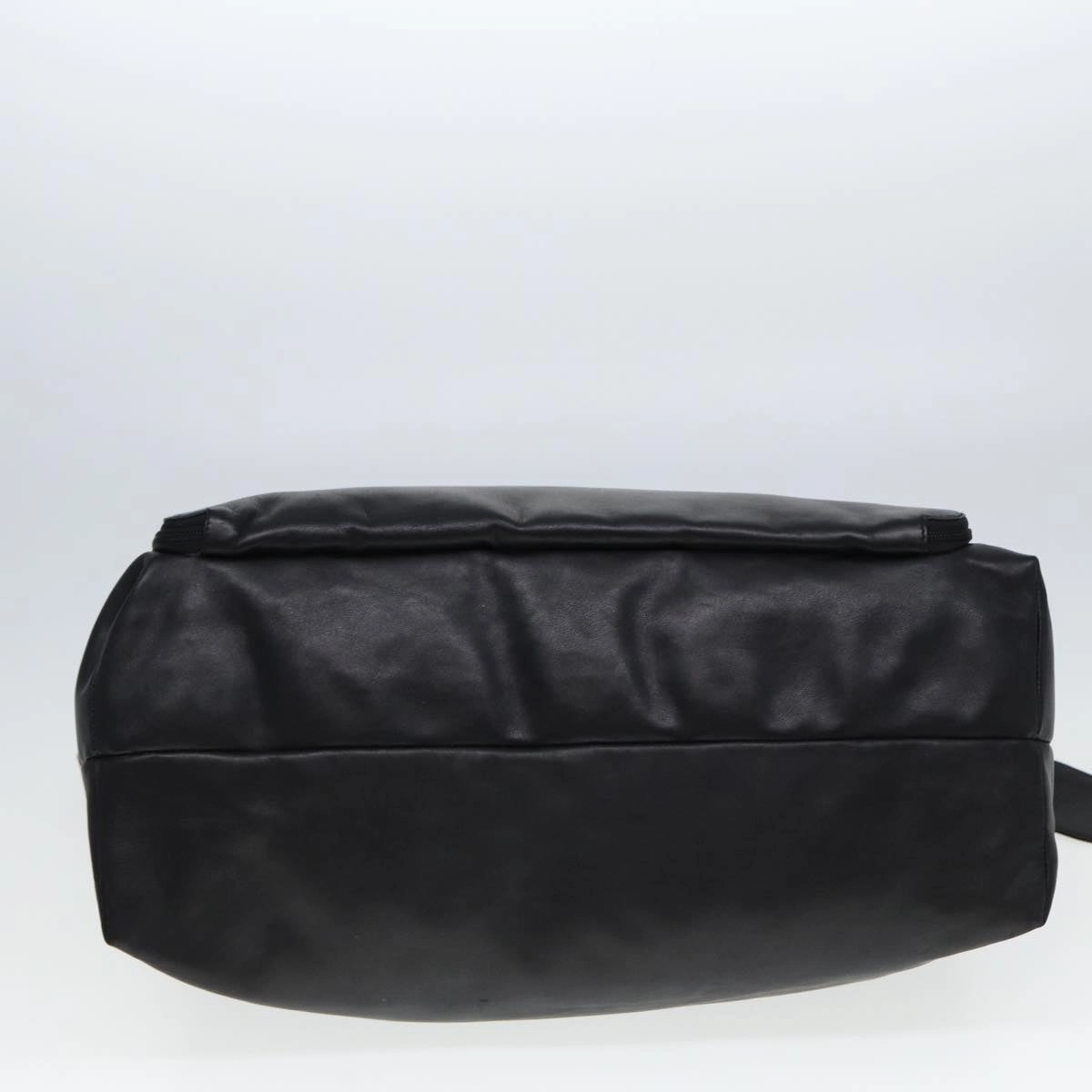 GUCCI Shoulder Bag Leather Black  fm3542