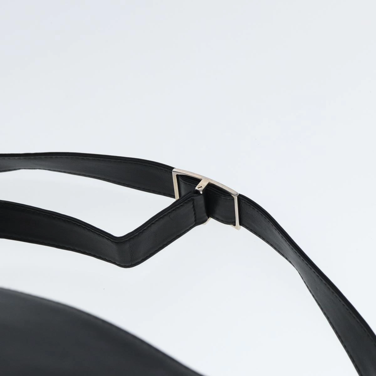 GUCCI Shoulder Bag Leather Black  fm3542