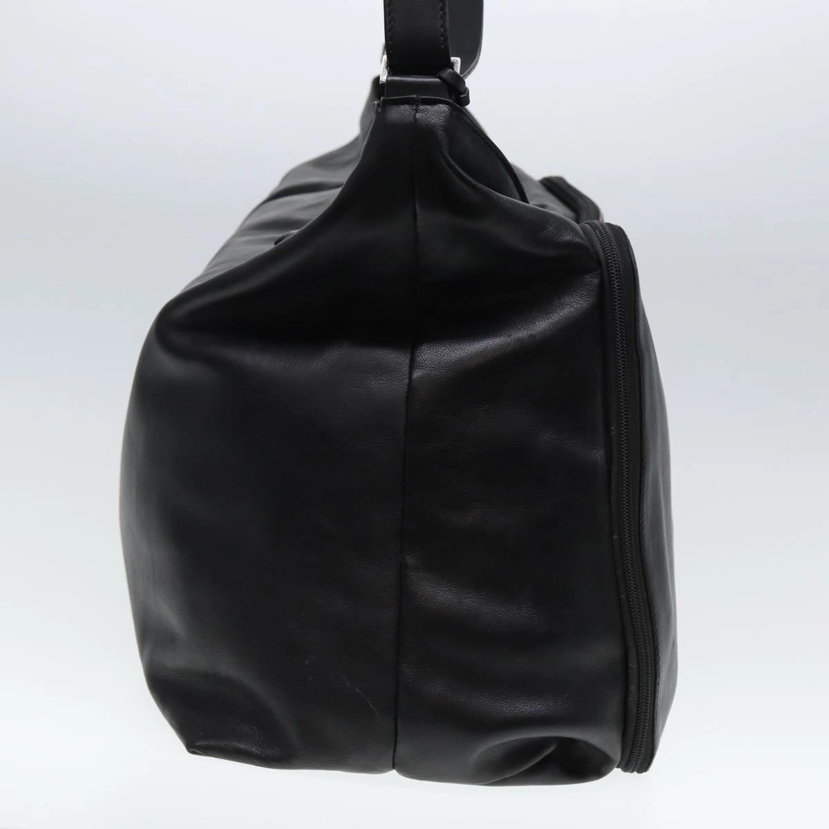 GUCCI Shoulder Bag Leather Black  fm3542
