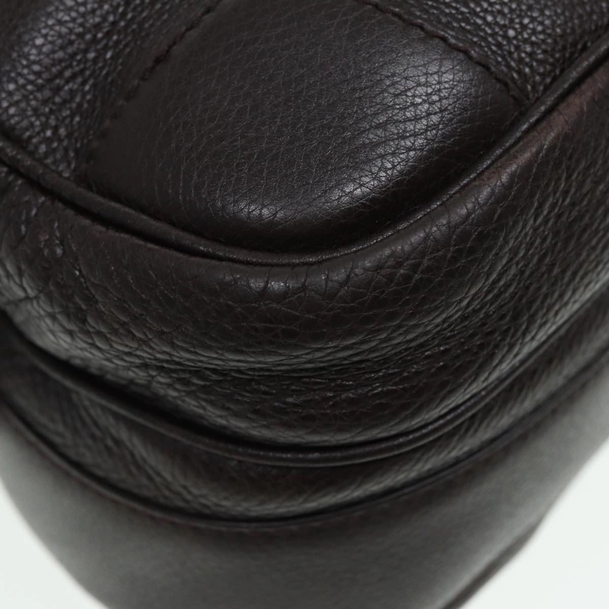 GUCCI Shoulder Bag Leather Brown 232599  bs16406