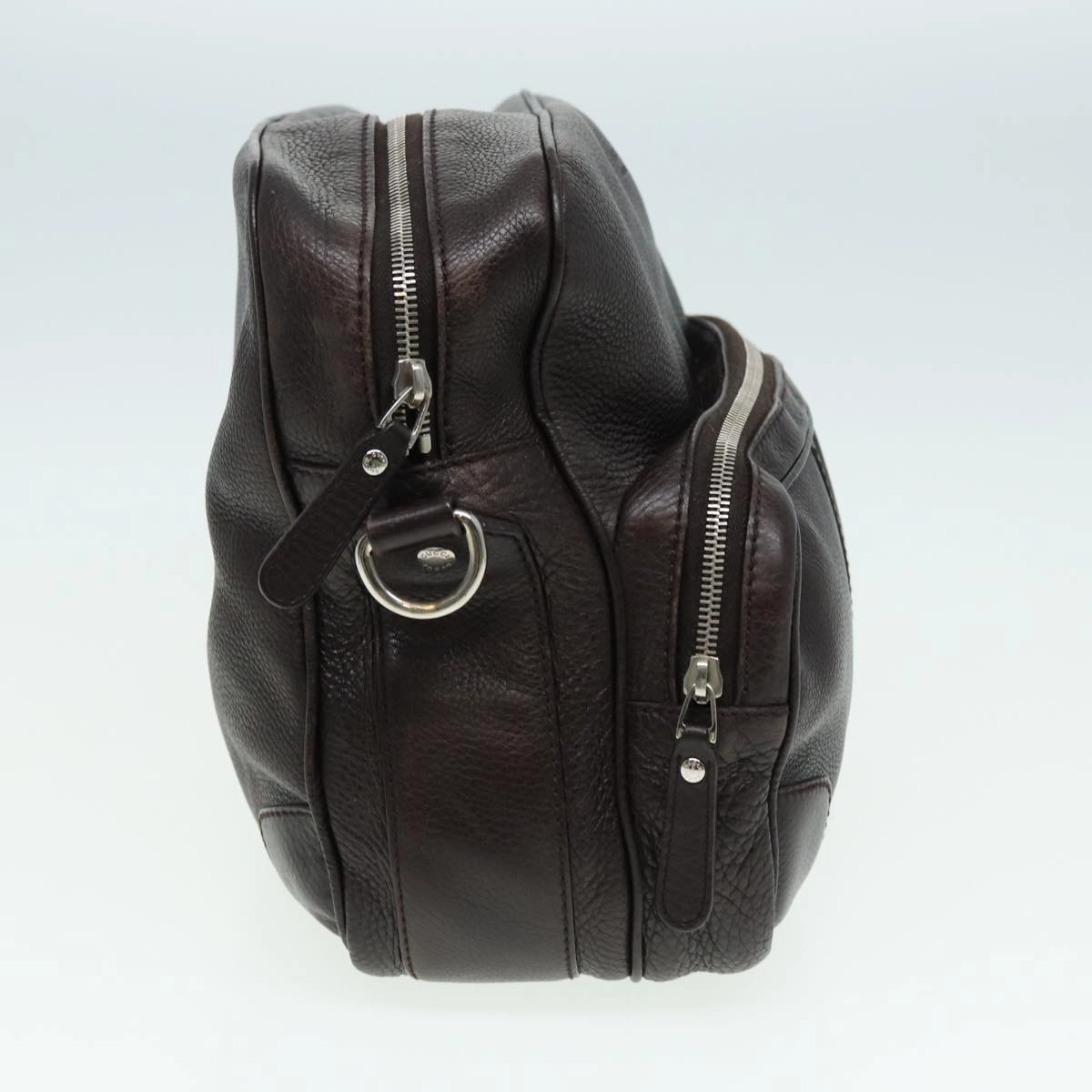 GUCCI Shoulder Bag Leather Brown 232599  bs16406