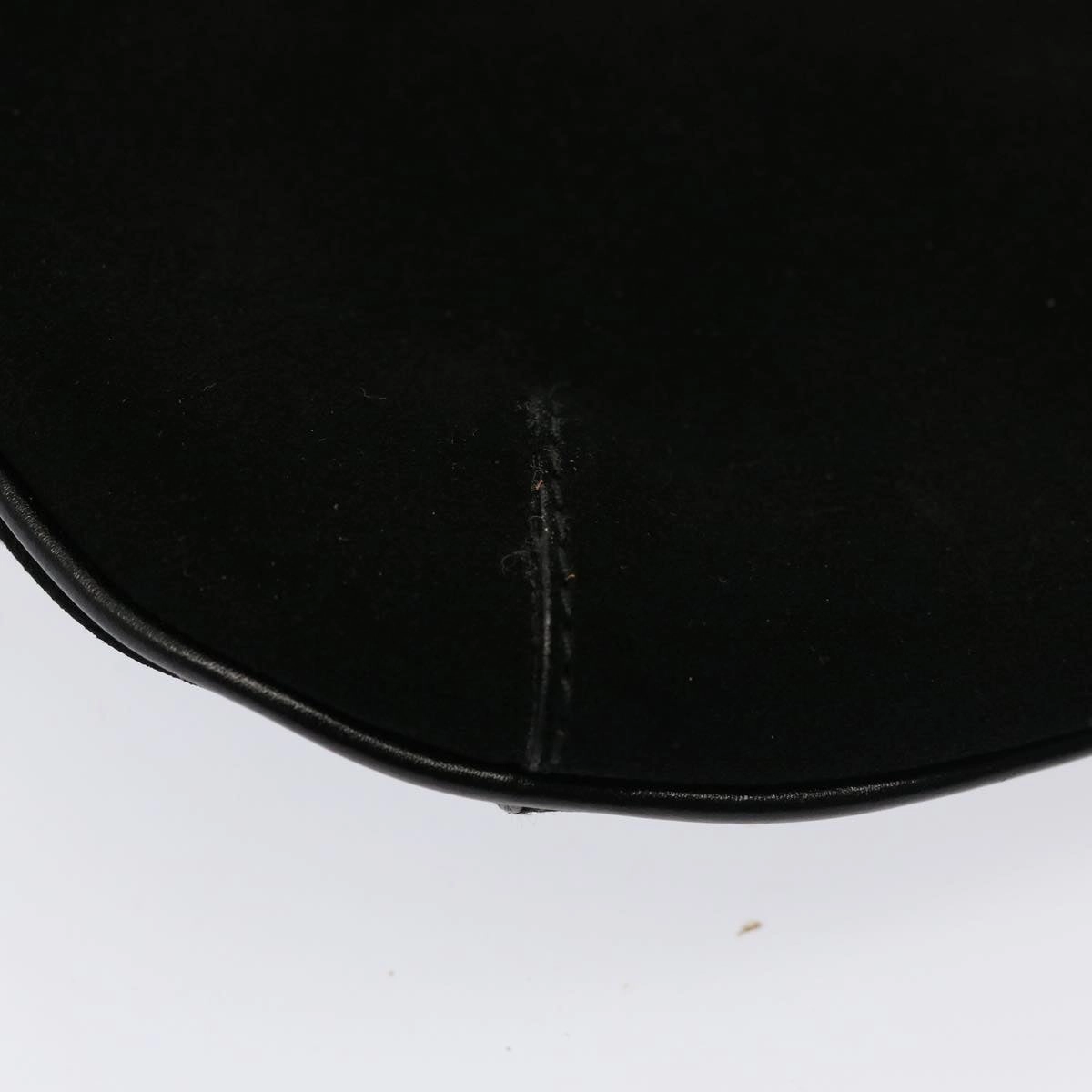 GUCCI Shoulder Bag Suede Black 001 4115  76397