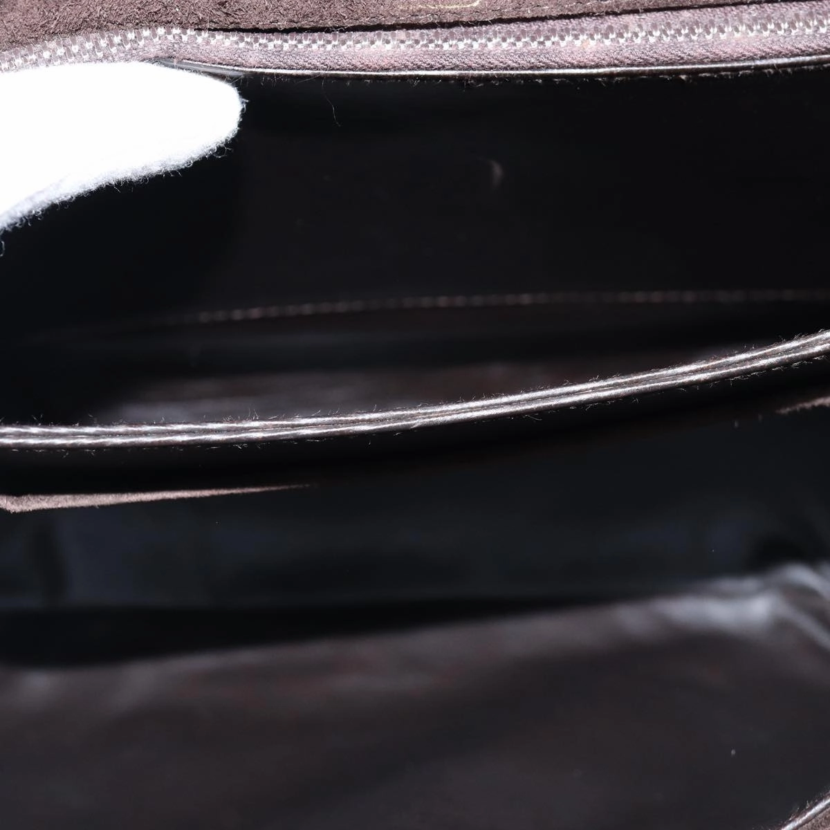 GUCCI Shoulder Bag Suede Leather Brown  ep4243