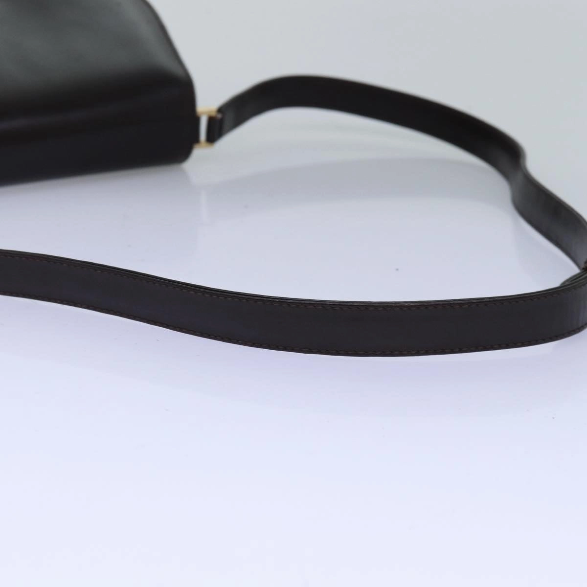 GUCCI Shoulder Bag Suede Leather Brown  ep4243