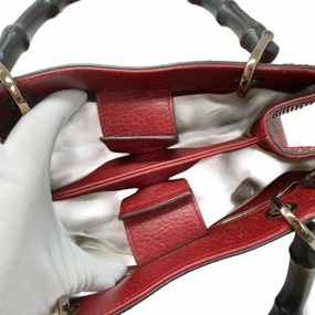 GUCCI Shoulder Hand Bag Daily Leather B20-20