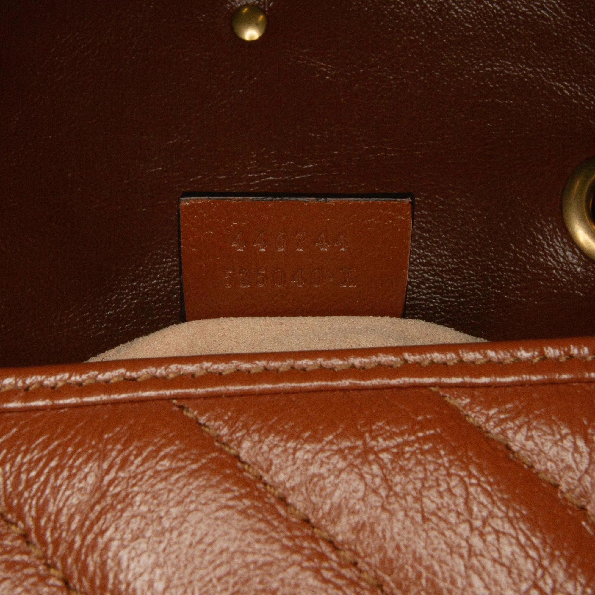 Gucci Small GG Marmont Diagonal Shoulder Bag (SHG-pZxZ1I)