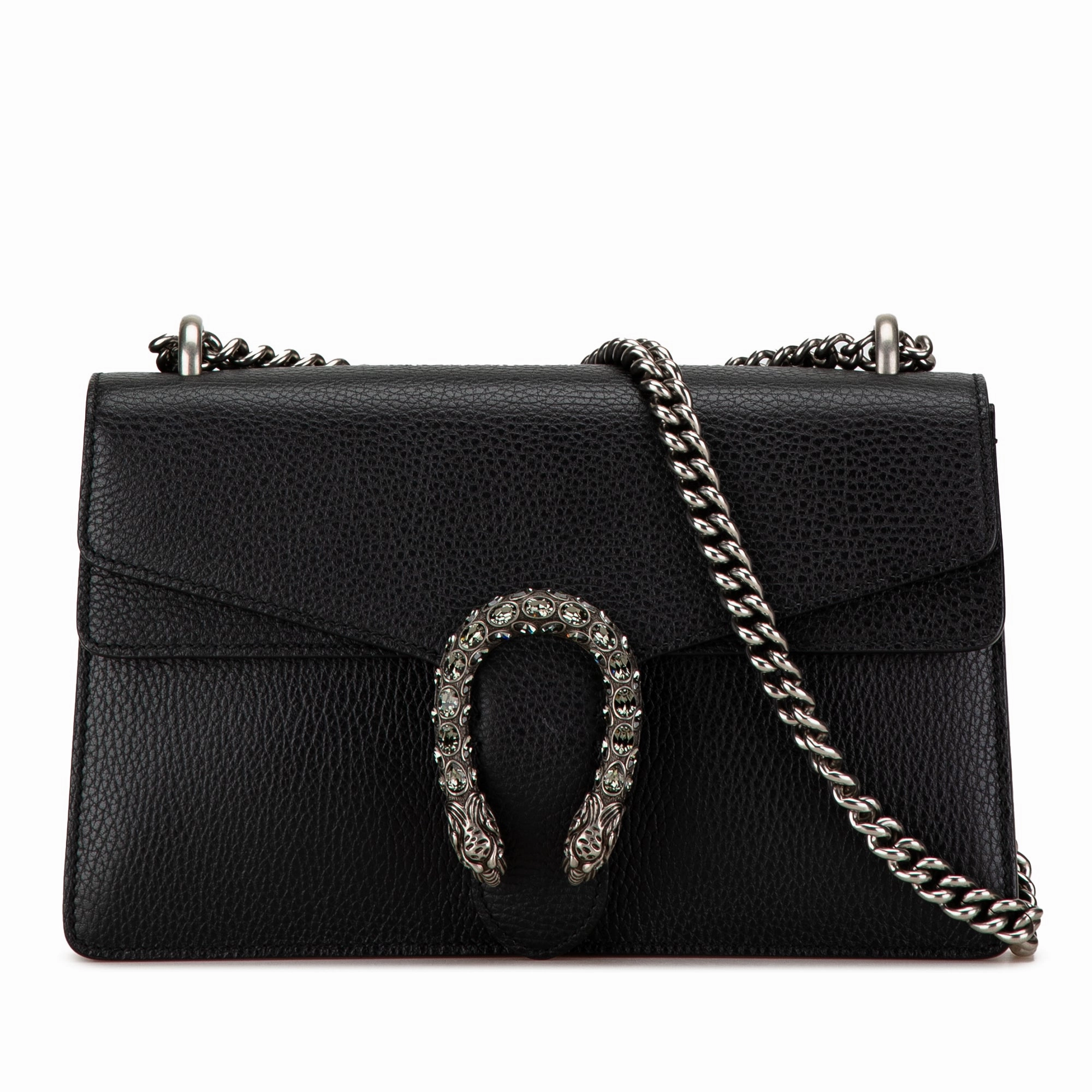 Gucci Small Leather Dionysus Shoulder Bag (22747)