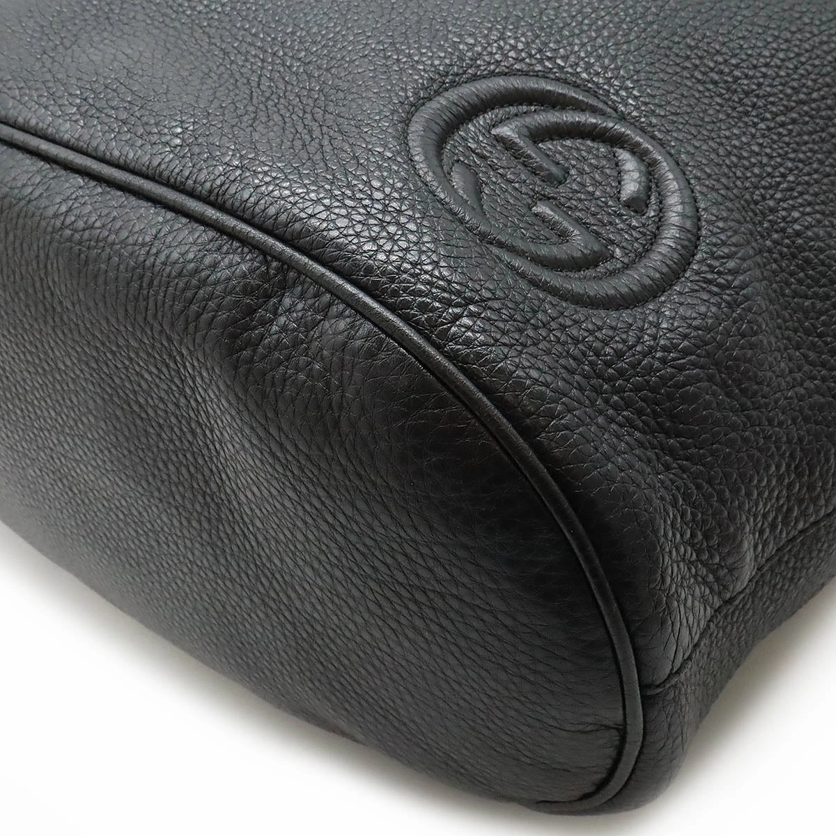 Gucci Soho Leather Backpack Black