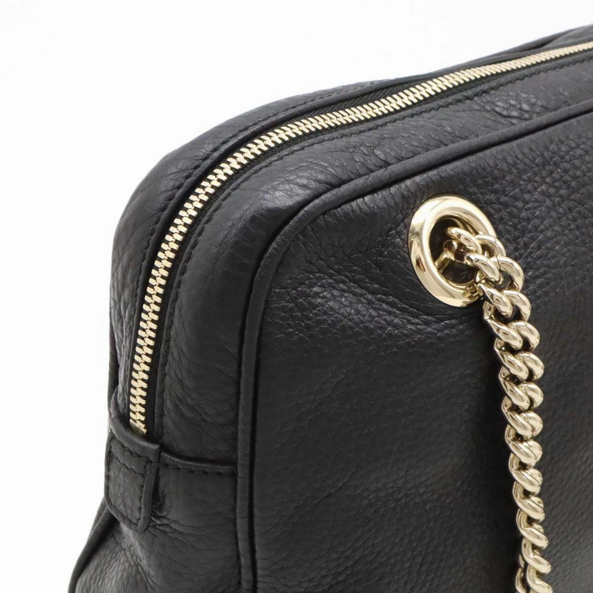 Gucci Soho Leather Shoulder Bag (Pre-Owned)