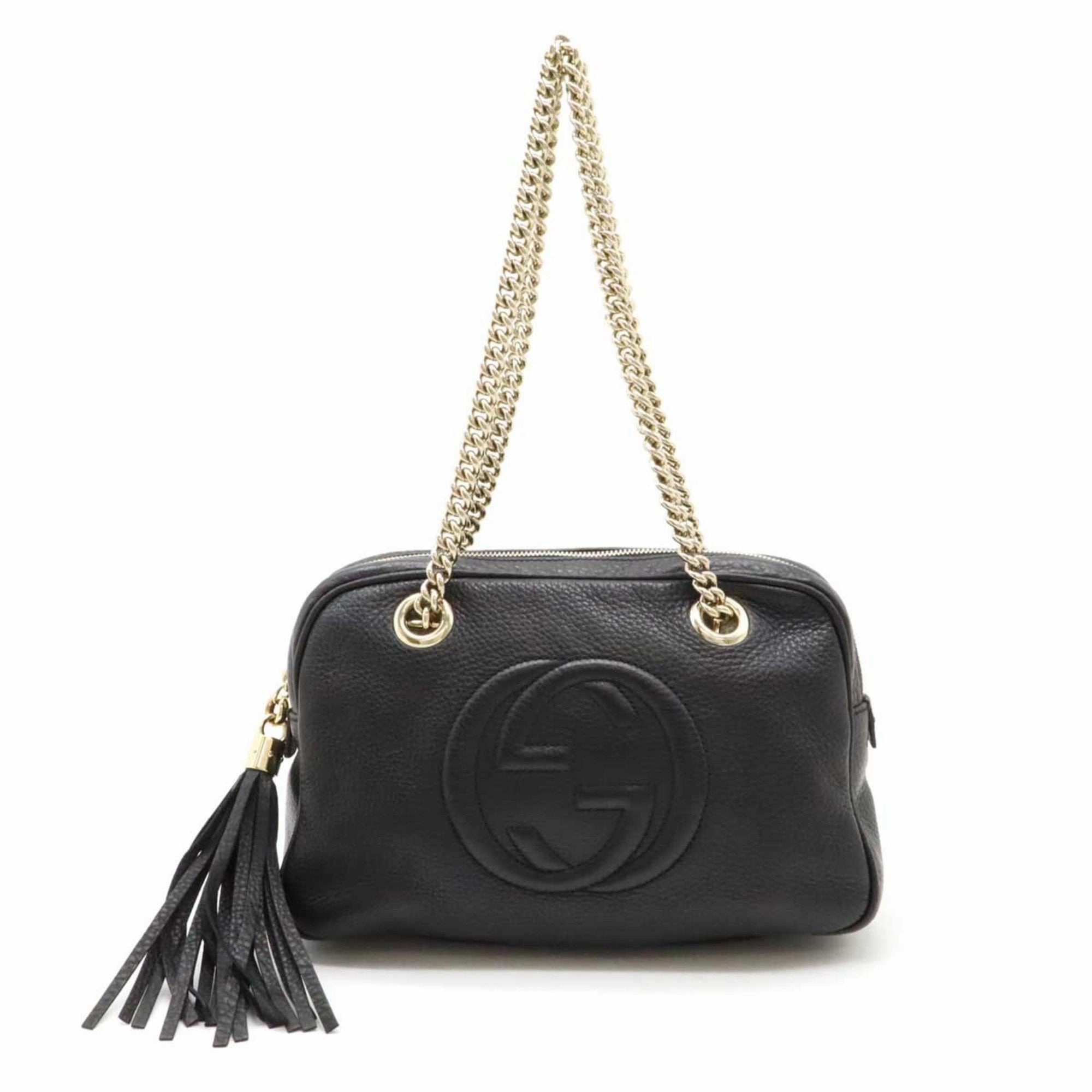 Gucci Soho Leather Shoulder Bag (Pre-Owned)