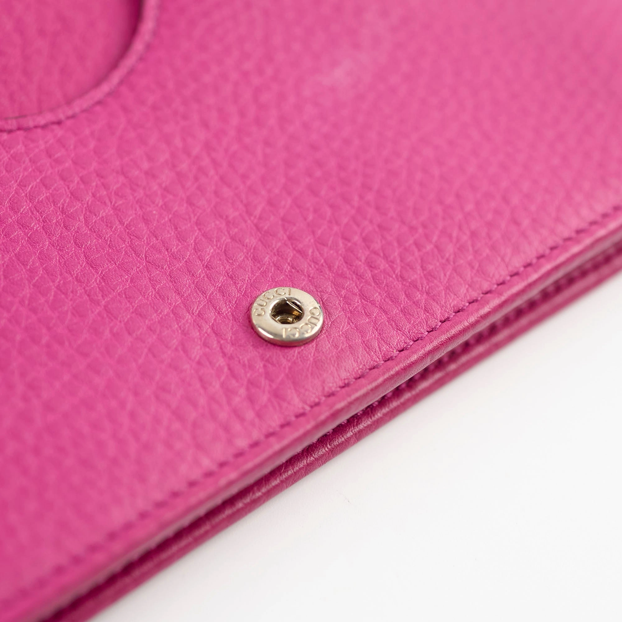 Gucci Soho Wallet on Chain Purple Bag