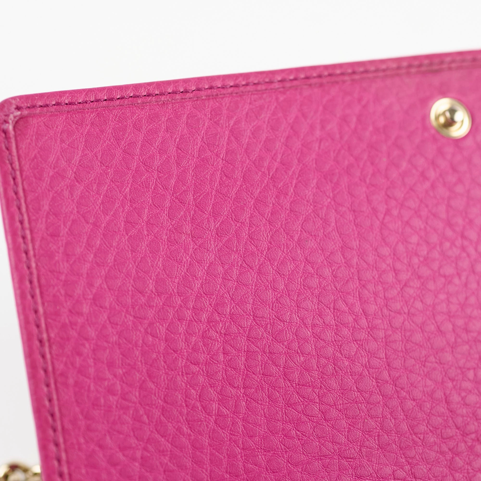Gucci Soho Wallet on Chain Purple Bag