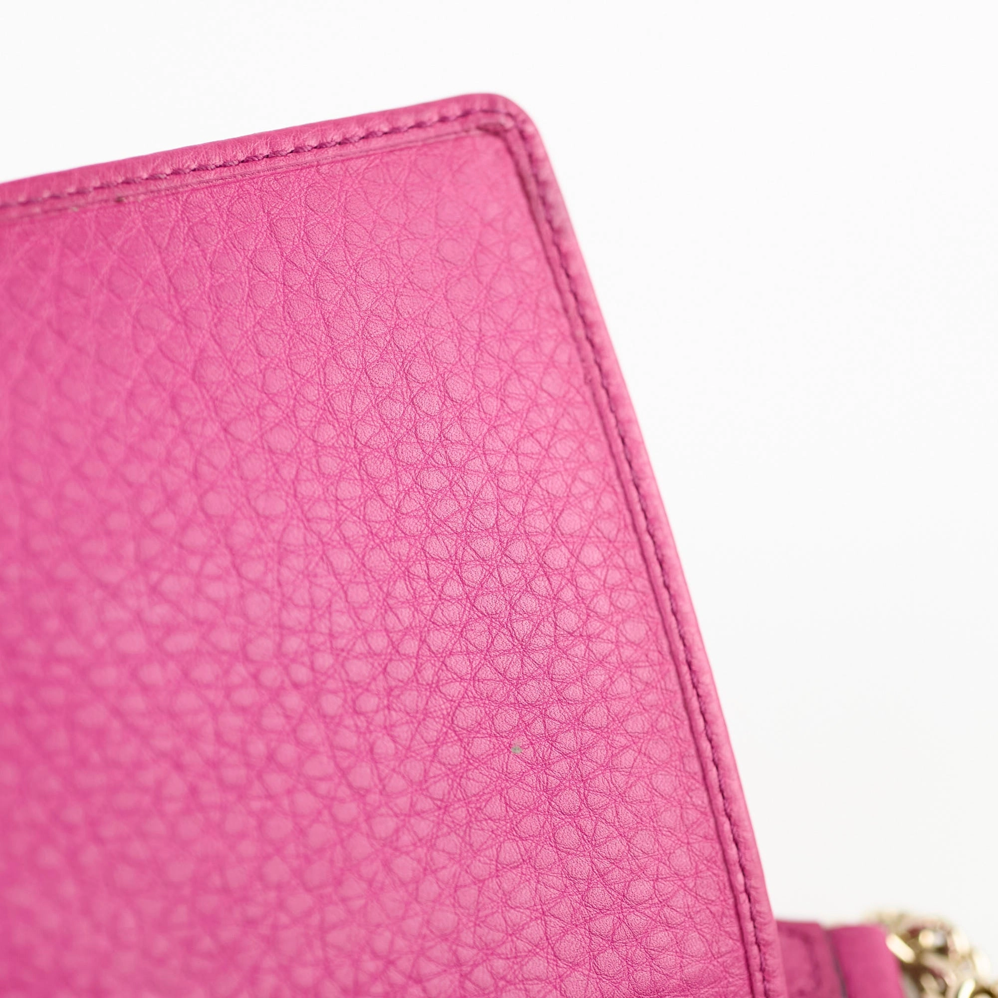 Gucci Soho Wallet on Chain Purple Bag
