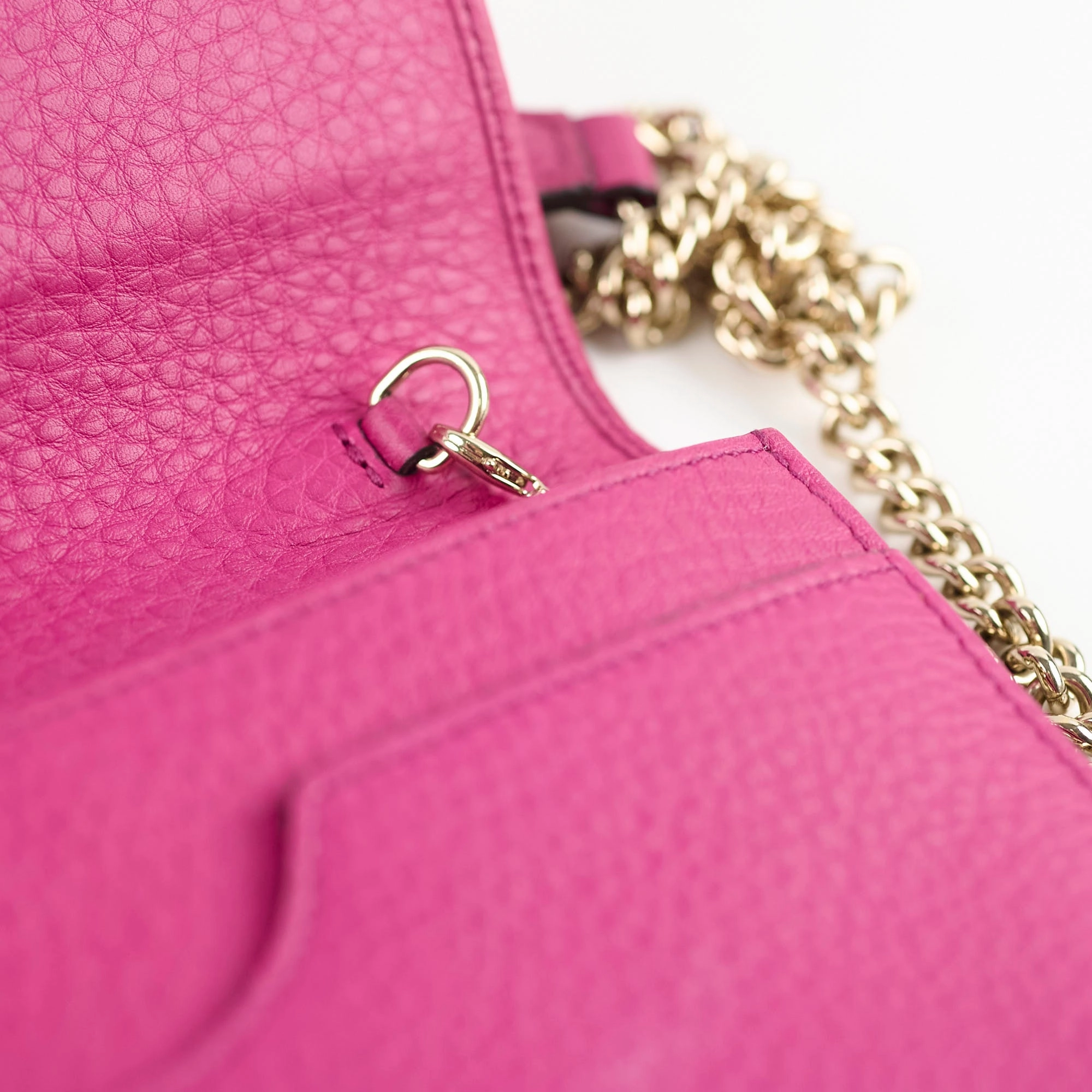 Gucci Soho Wallet on Chain Purple Bag