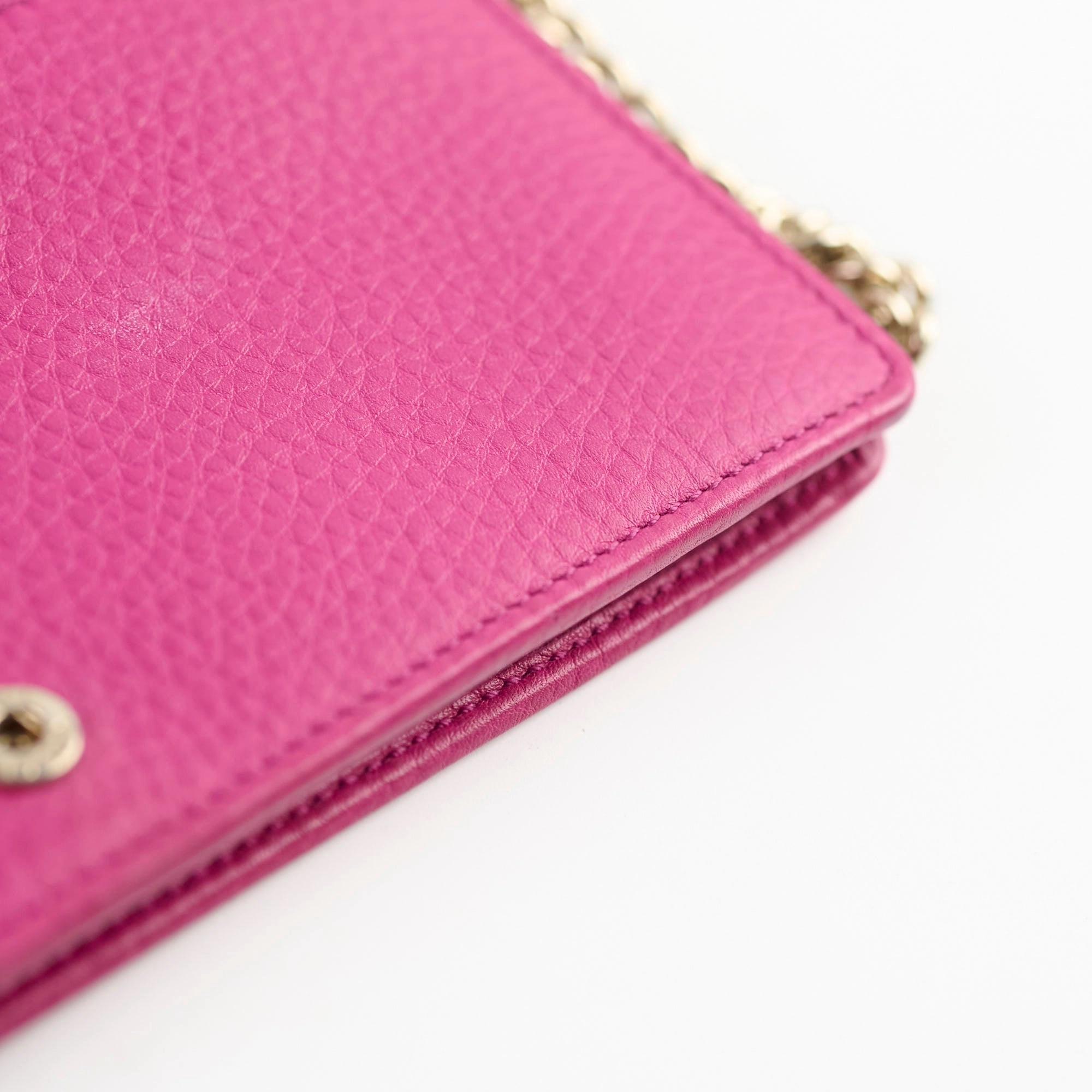Gucci Soho Wallet on Chain Purple Bag