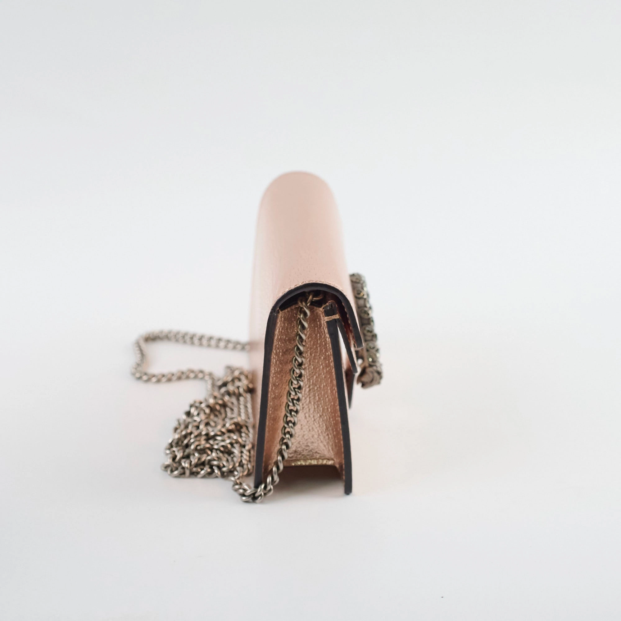 Gucci Super Mini Dionysus Metallic Cross Body Bag