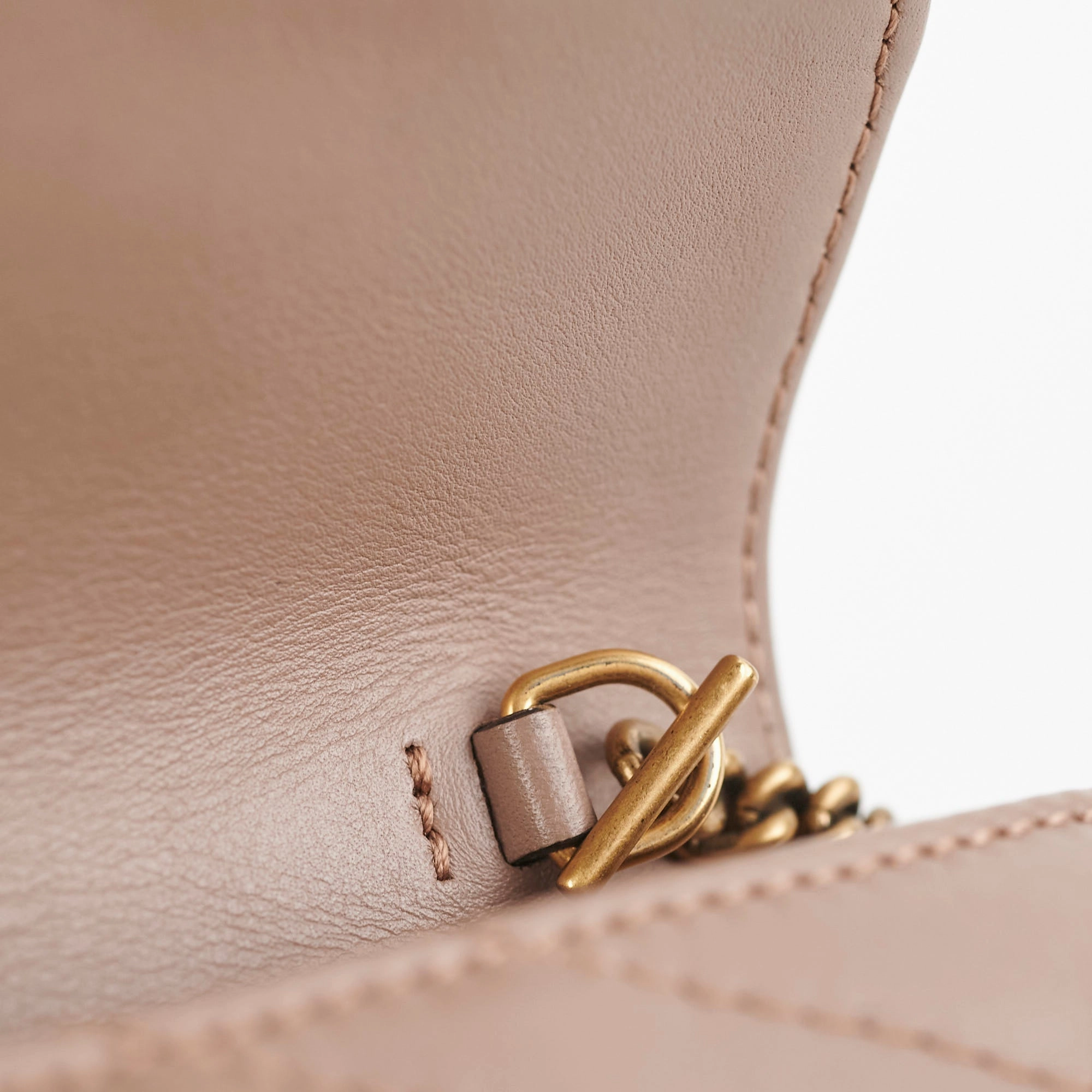 Gucci Super Mini Marmont Pink Crossbody Bag