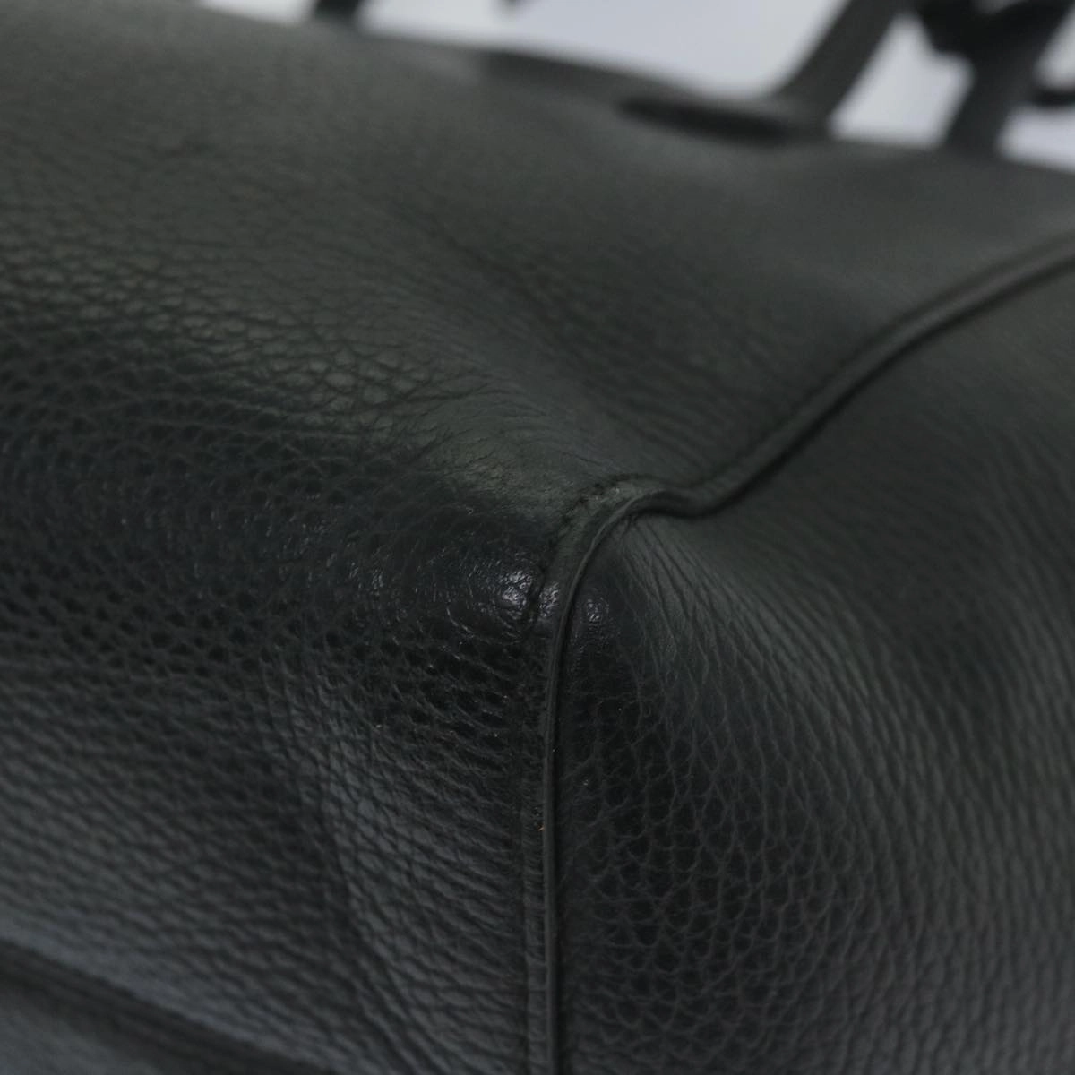 GUCCI Swing Shoulder Bag Leather Black 354408  ep2176