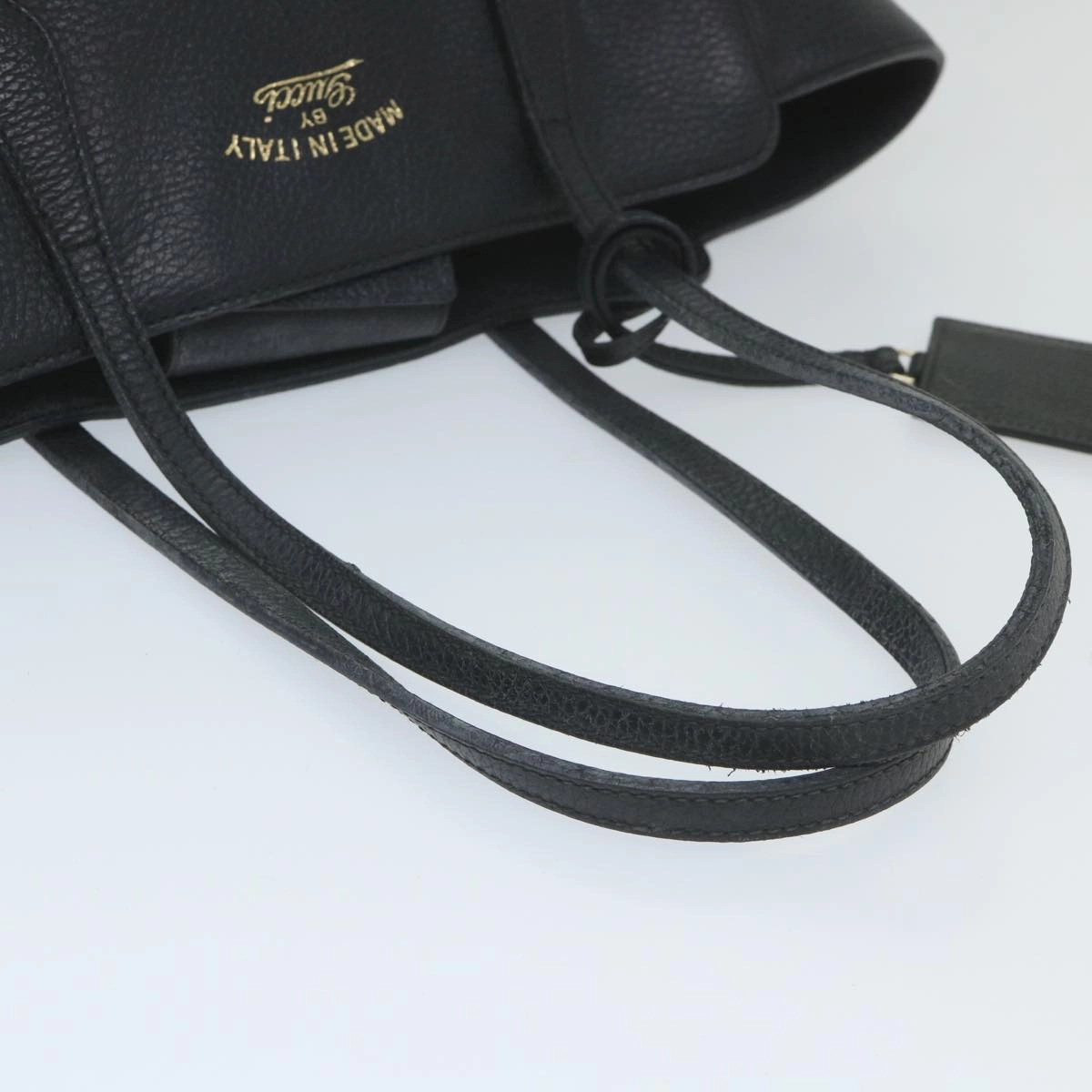 GUCCI Swing Shoulder Bag Leather Black 354408  ep2176
