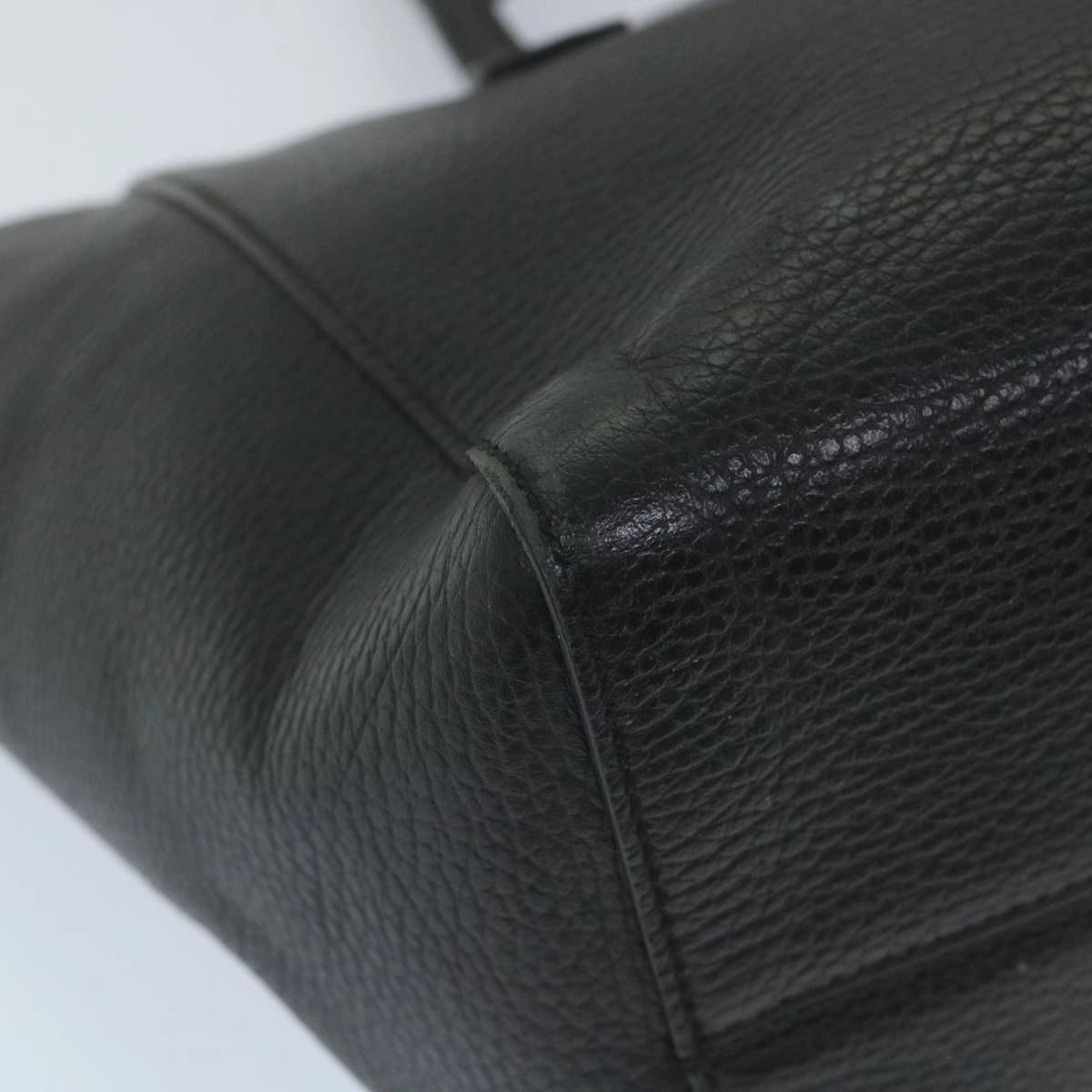 GUCCI Swing Shoulder Bag Leather Black 354408  ep2176