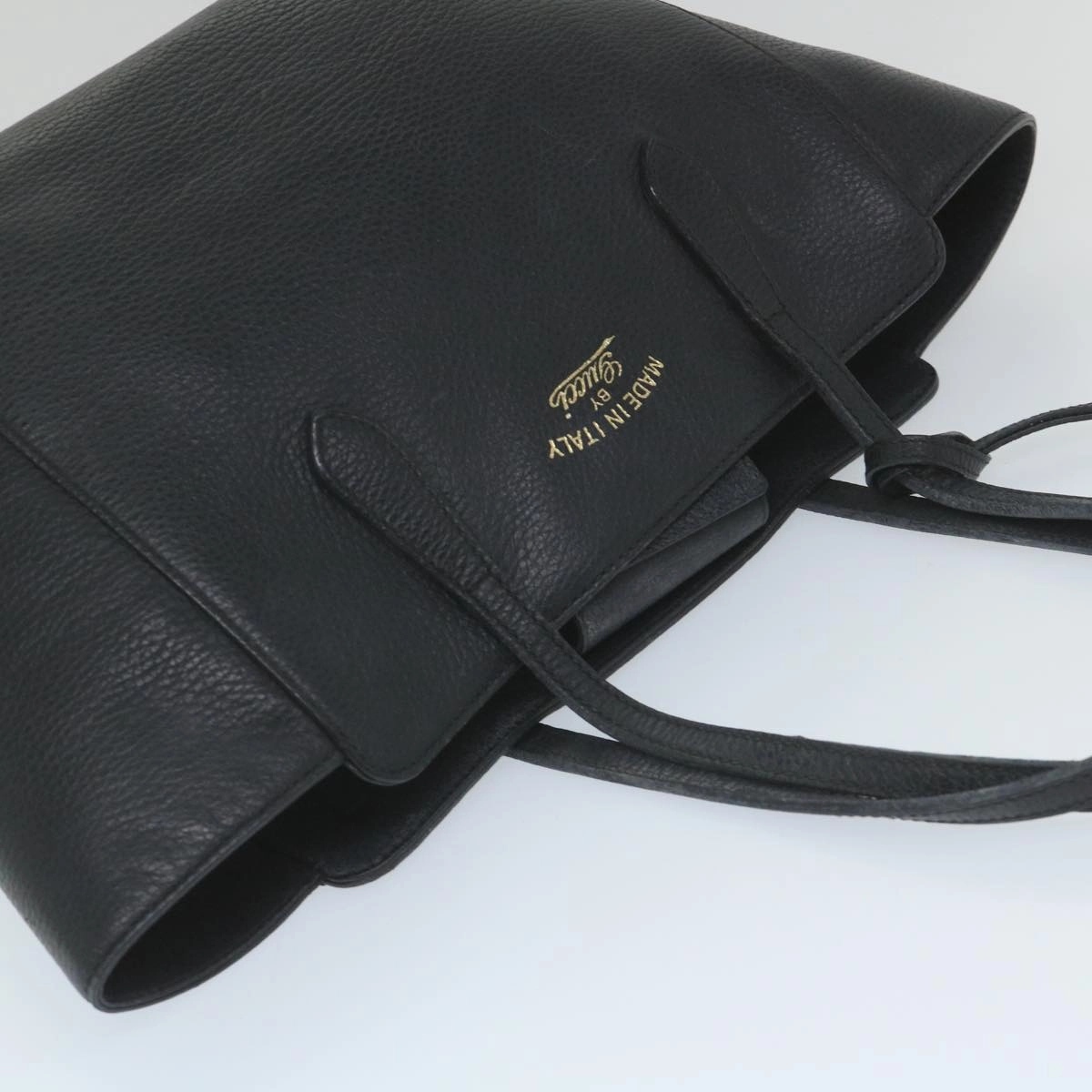 GUCCI Swing Shoulder Bag Leather Black 354408  ep2176