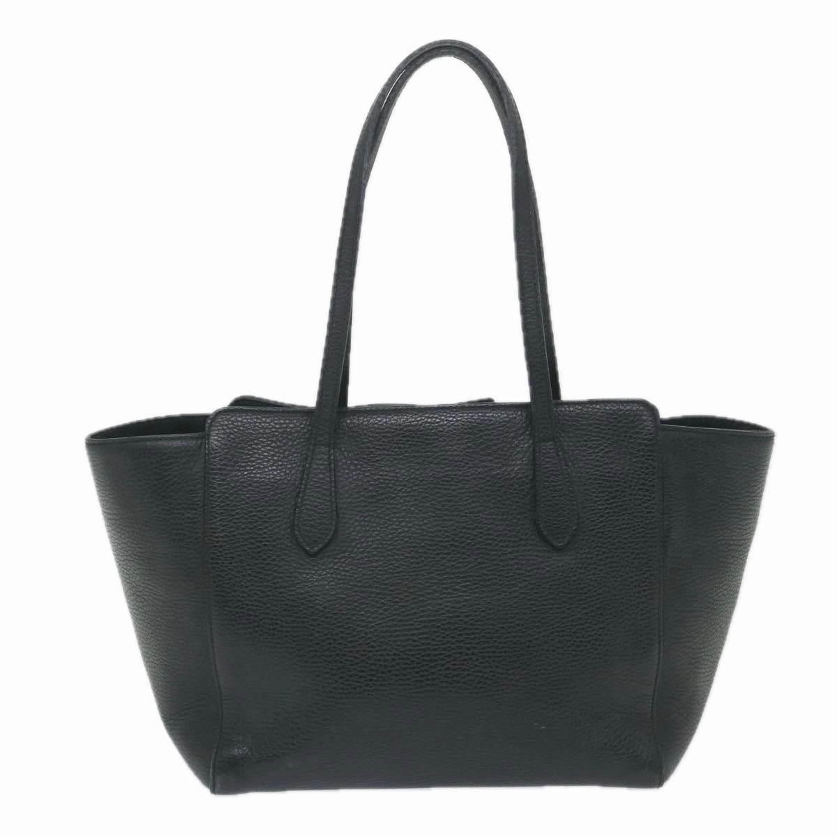 GUCCI Swing Shoulder Bag Leather Black 354408  ep2176