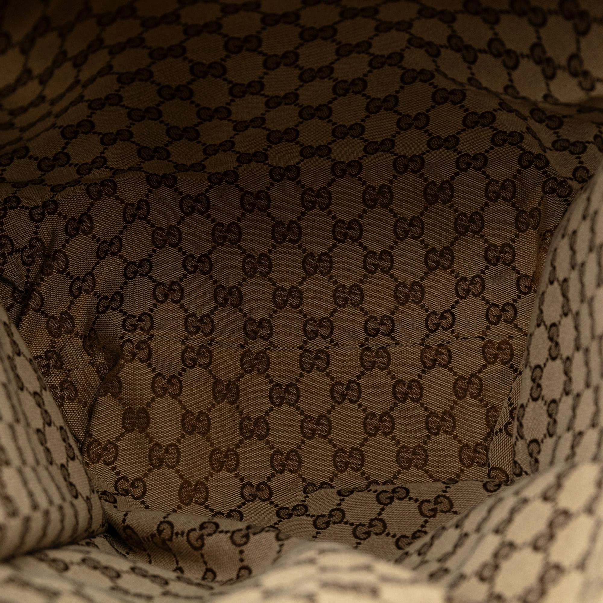 Gucci Tonal GG Double Pocket Belt Backpack (SHG-SC1jz3)