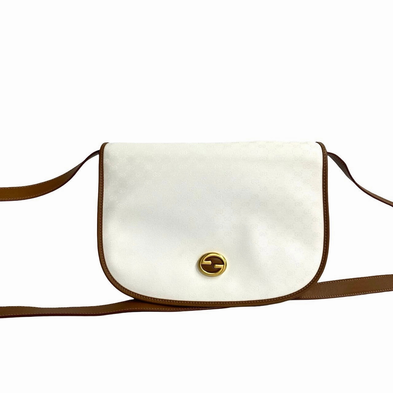 Gucci Vintage Micro GG Leather Shoulder Bag