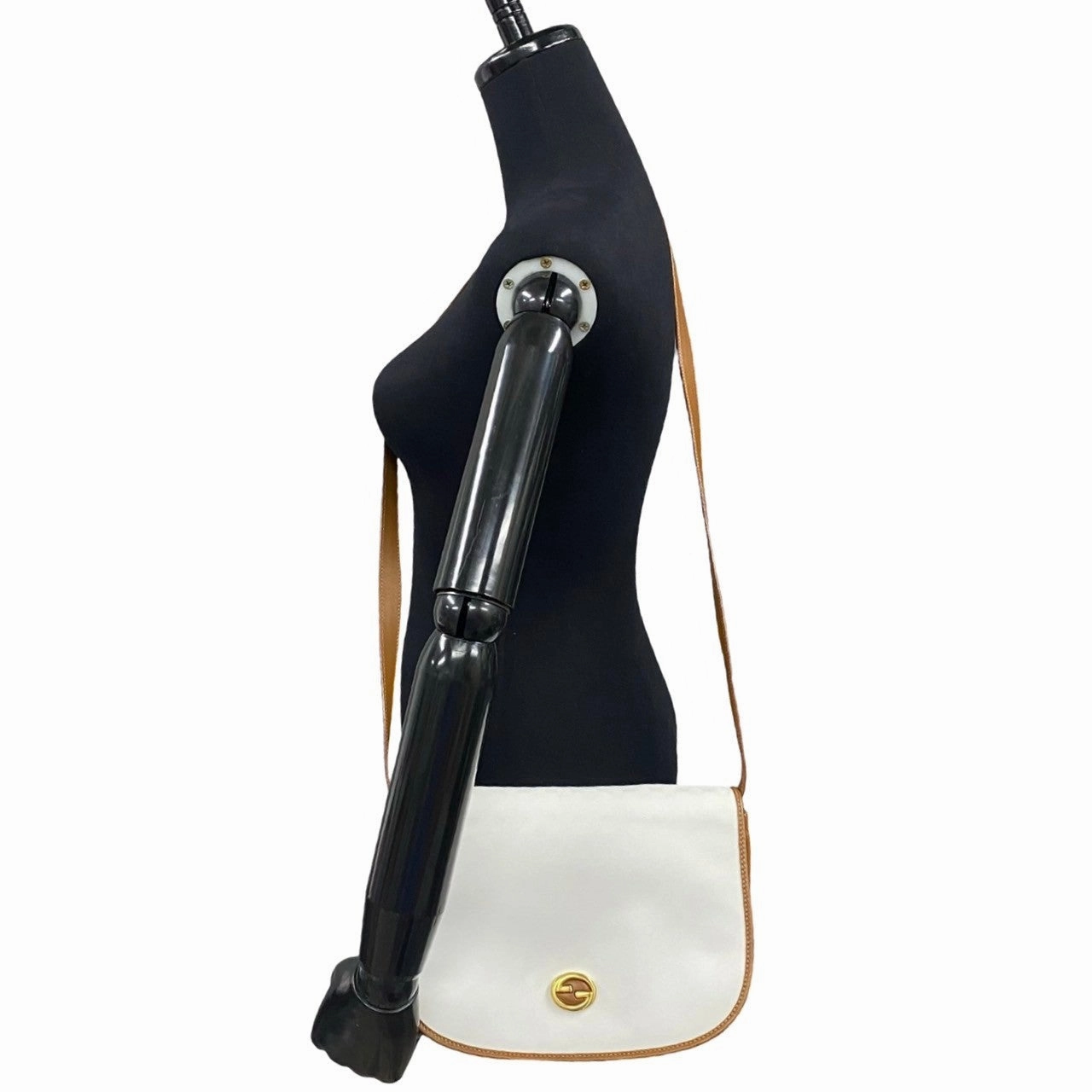 Gucci Vintage Micro GG Leather Shoulder Bag
