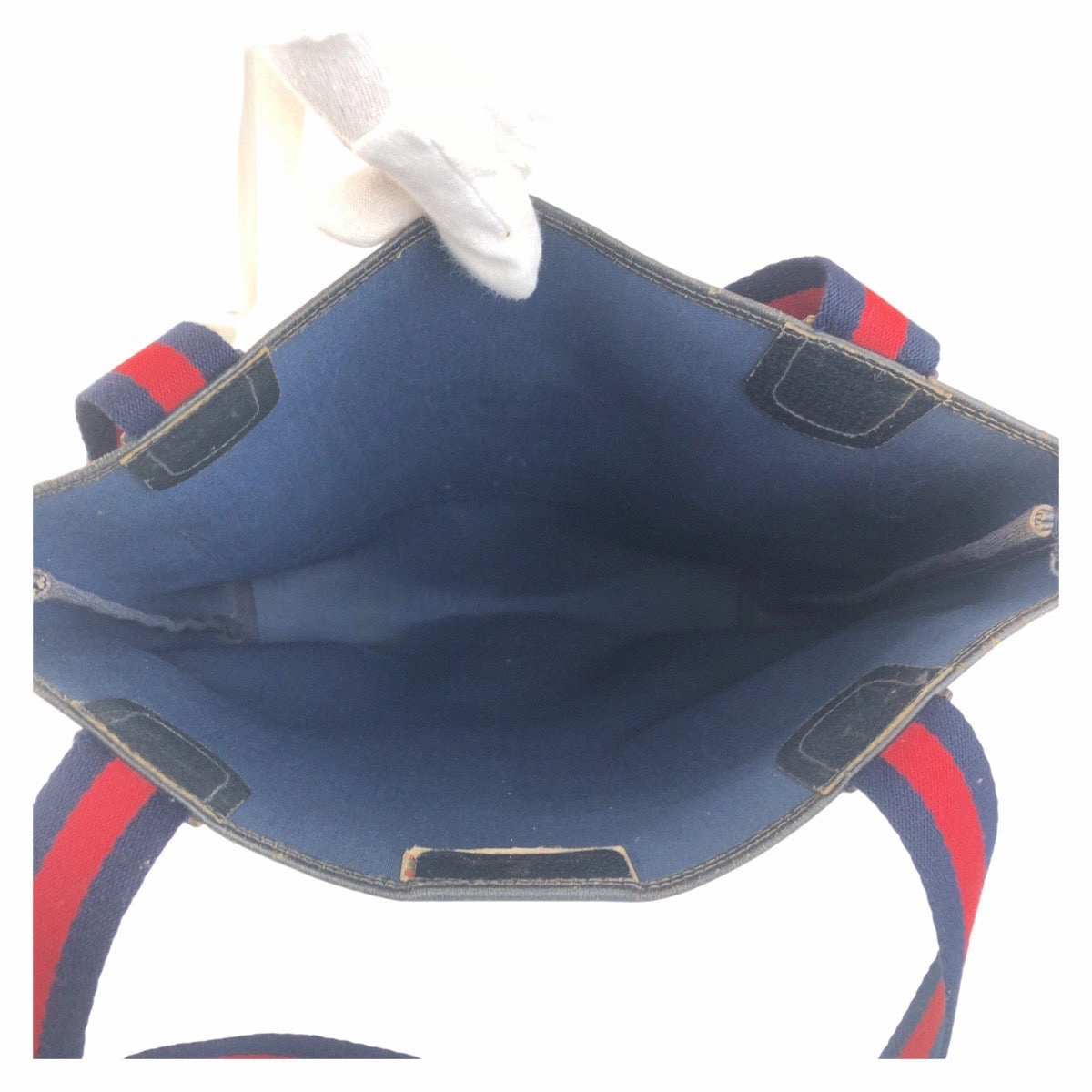 Gucci Vintage PVC Tote Shoulder Bag